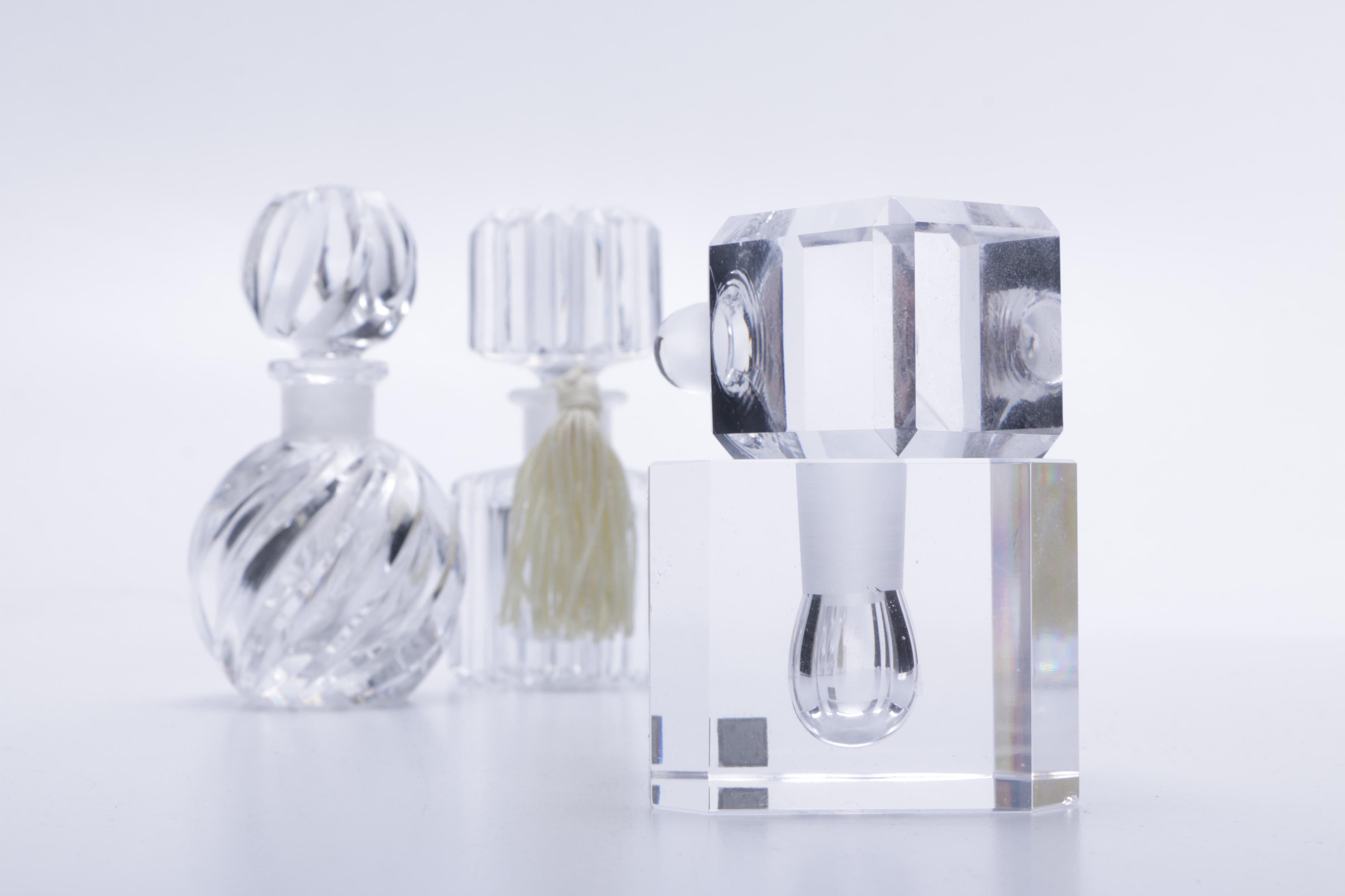 Crystal Cologne Bottles