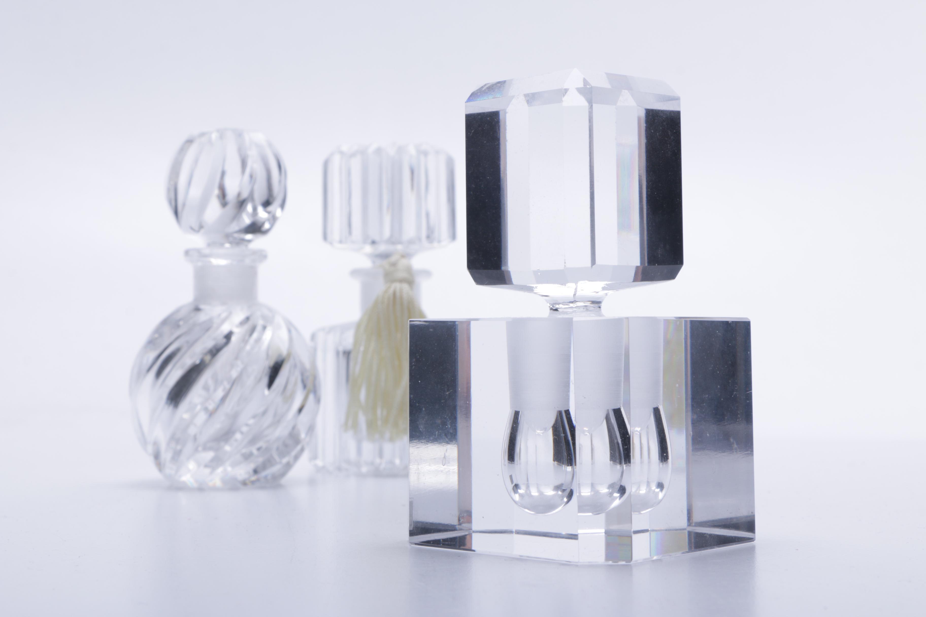 Crystal Cologne Bottles