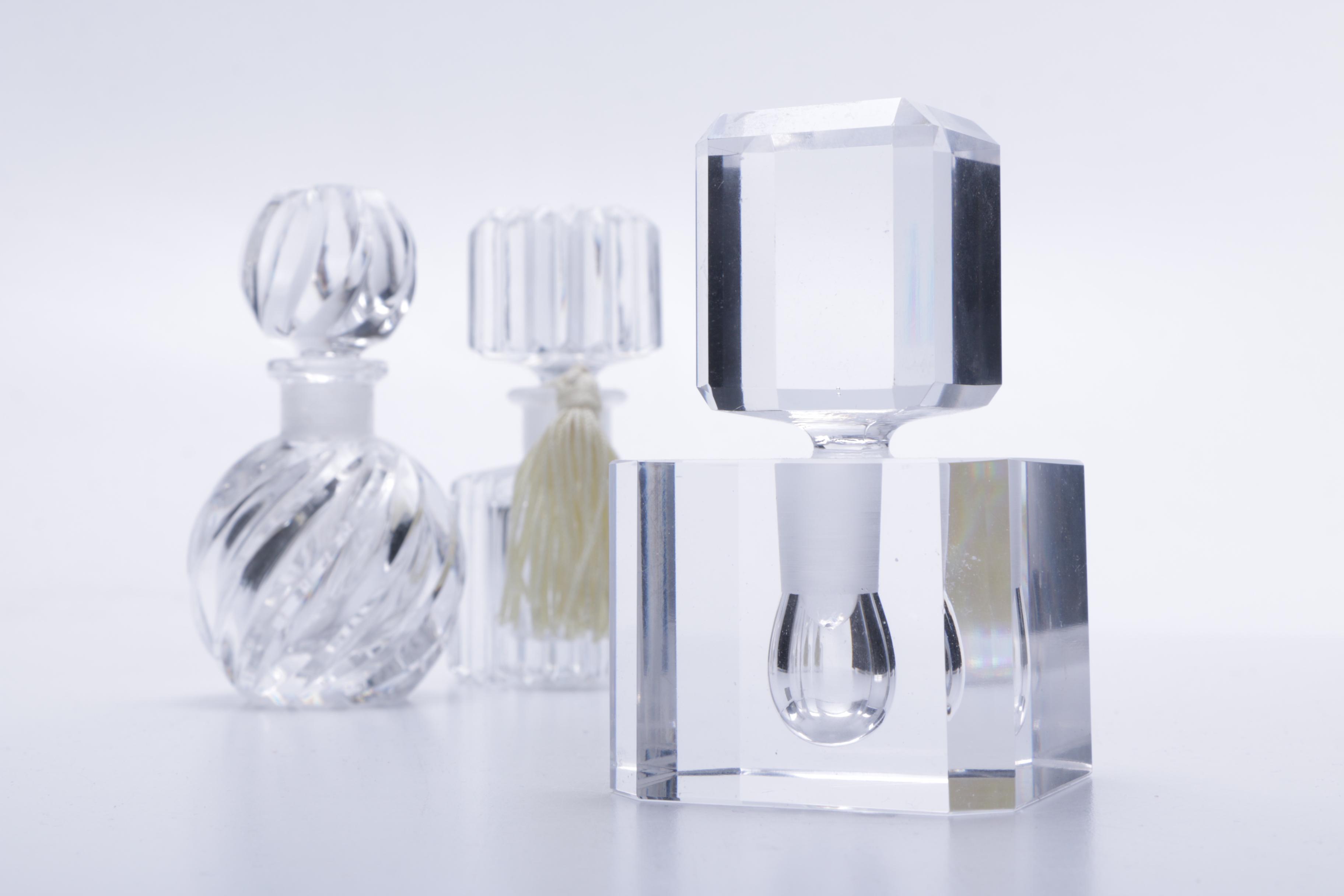 Crystal Cologne Bottles