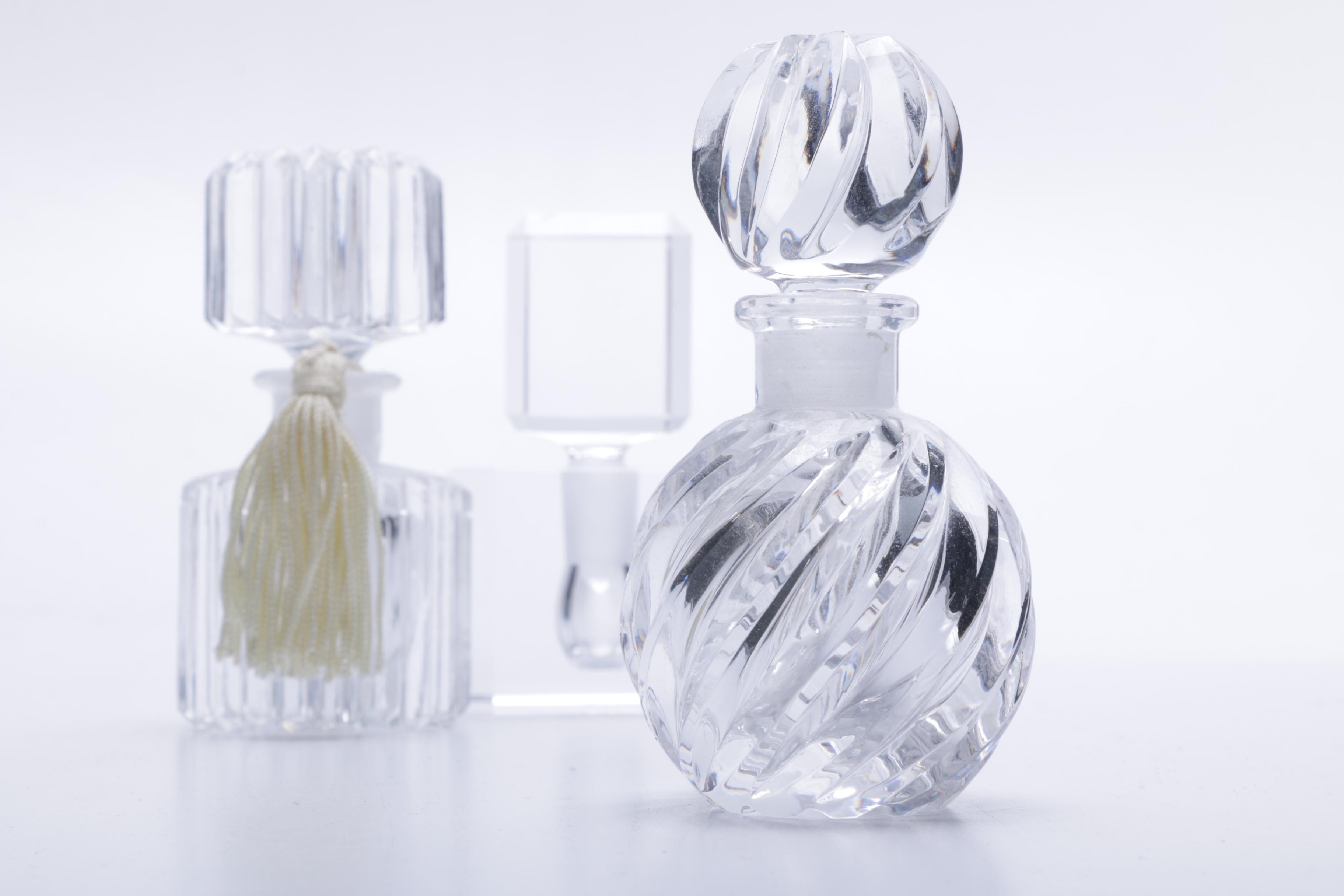 Crystal Cologne Bottles