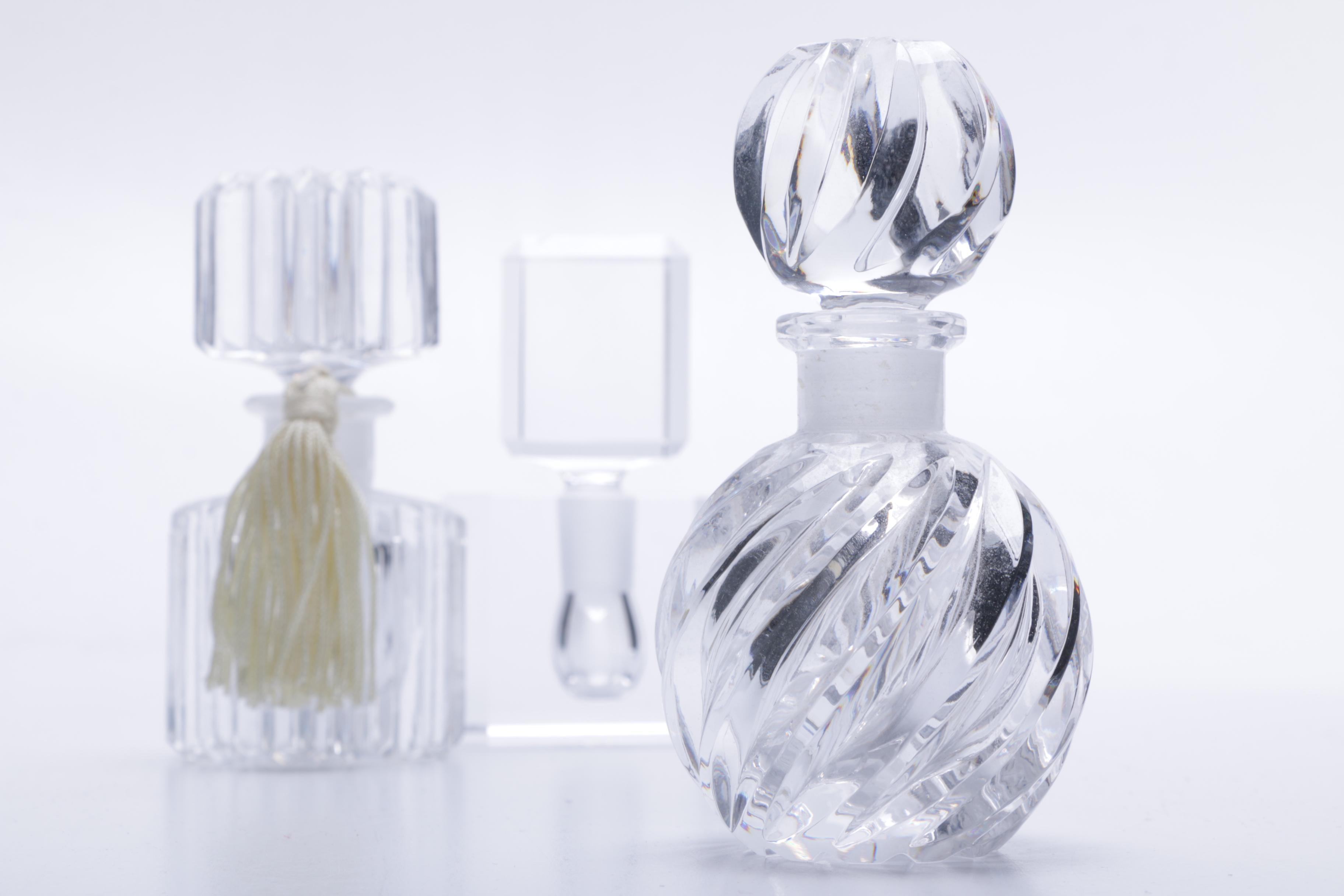 Crystal Cologne Bottles