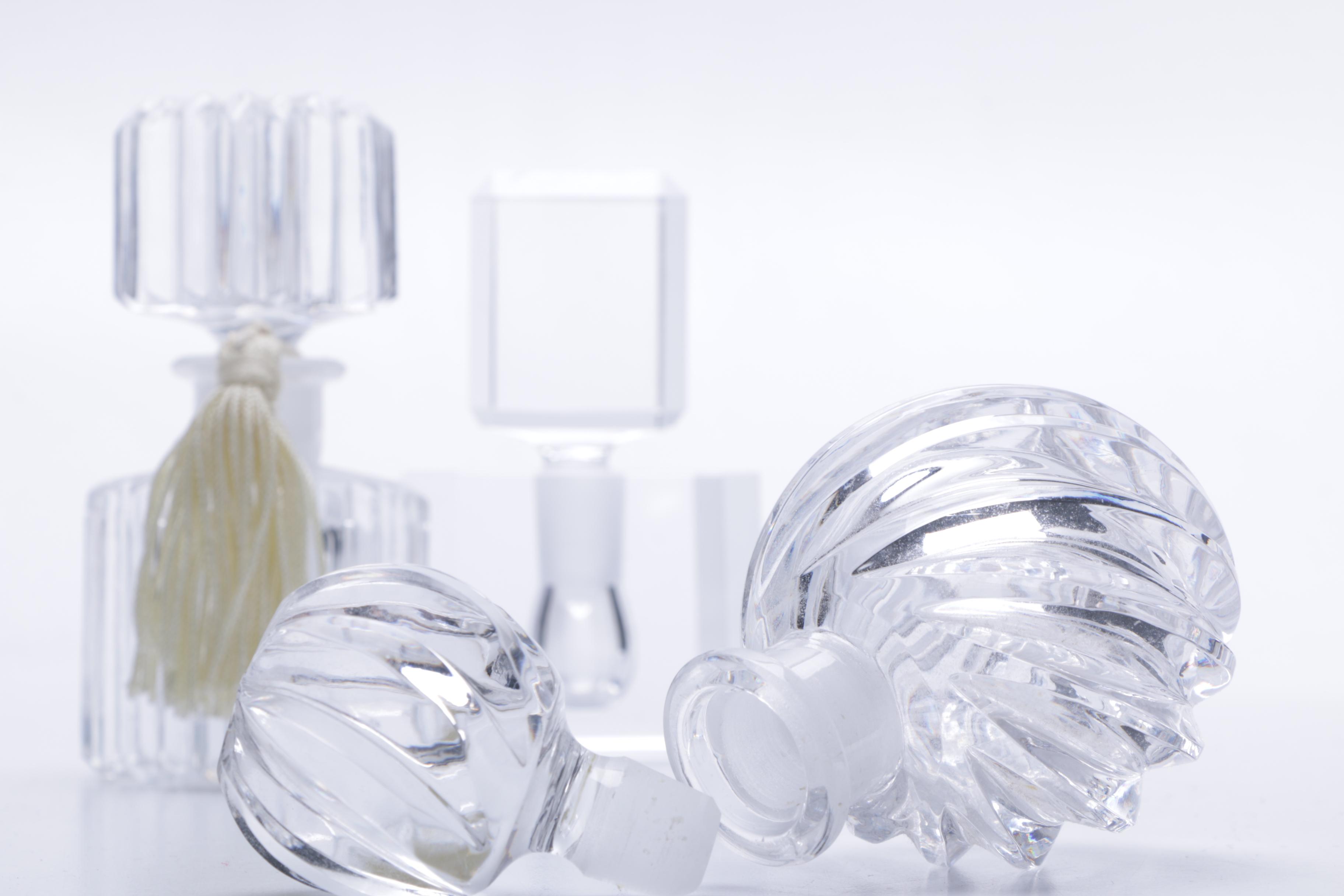 Crystal Cologne Bottles