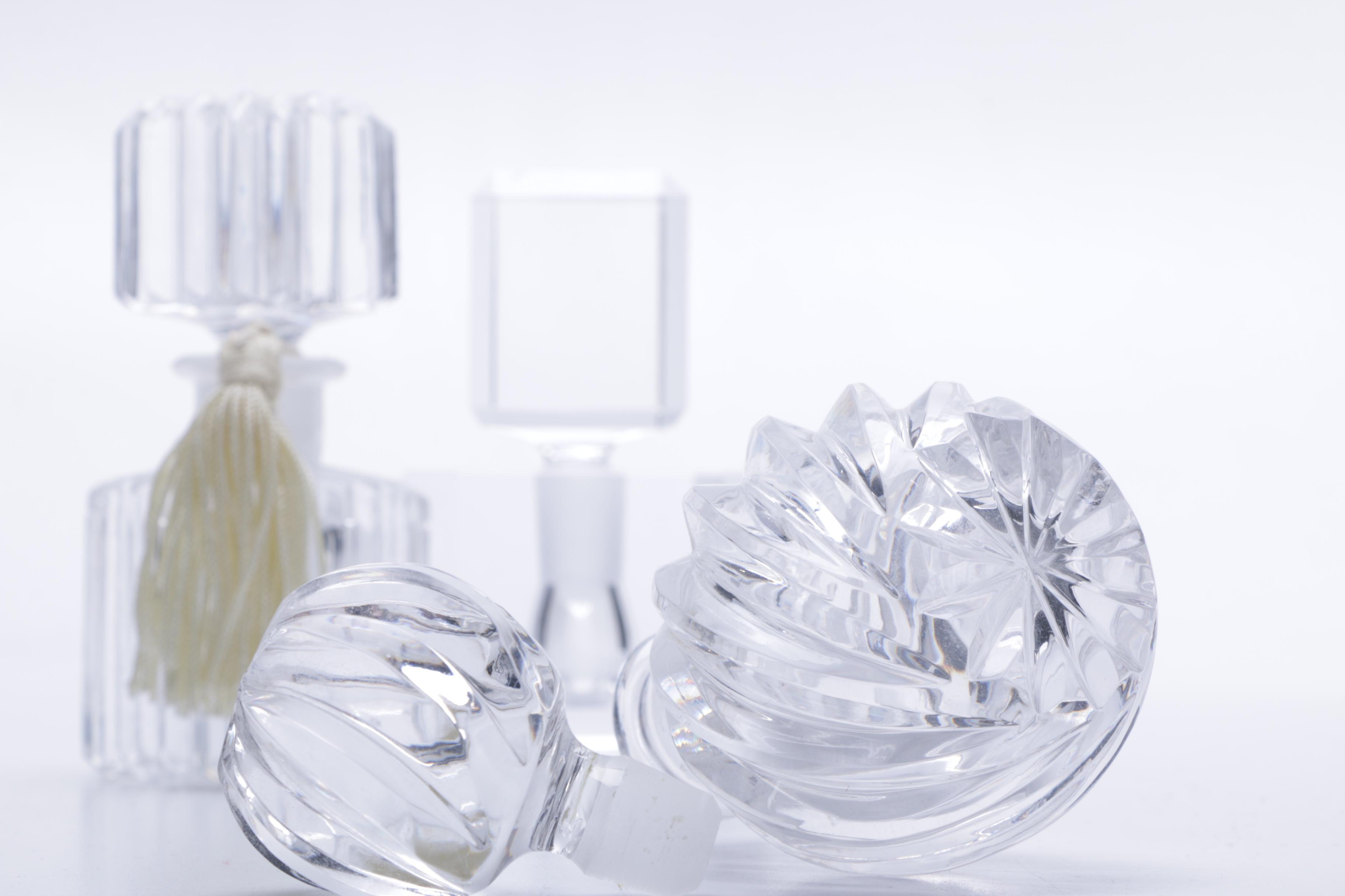Crystal Cologne Bottles