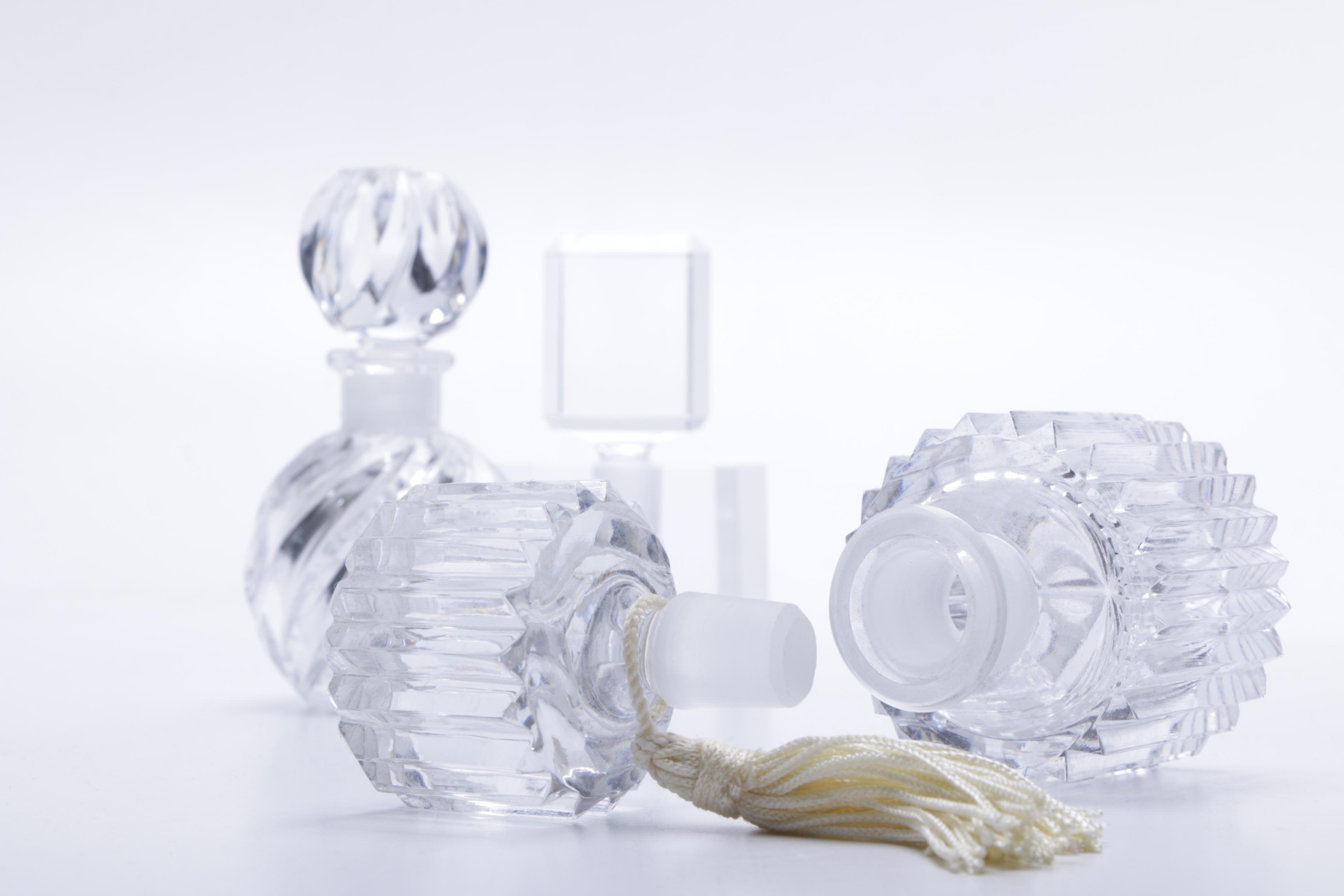 Crystal Cologne Bottles