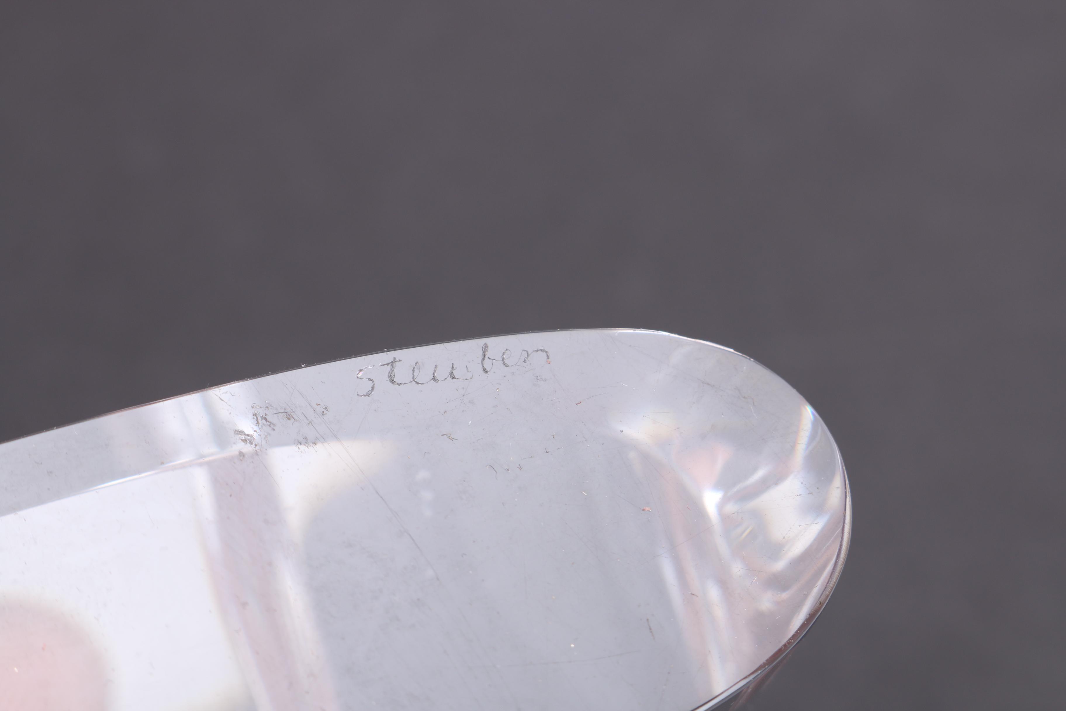 Steuben and Waterford Crystal Paperweights