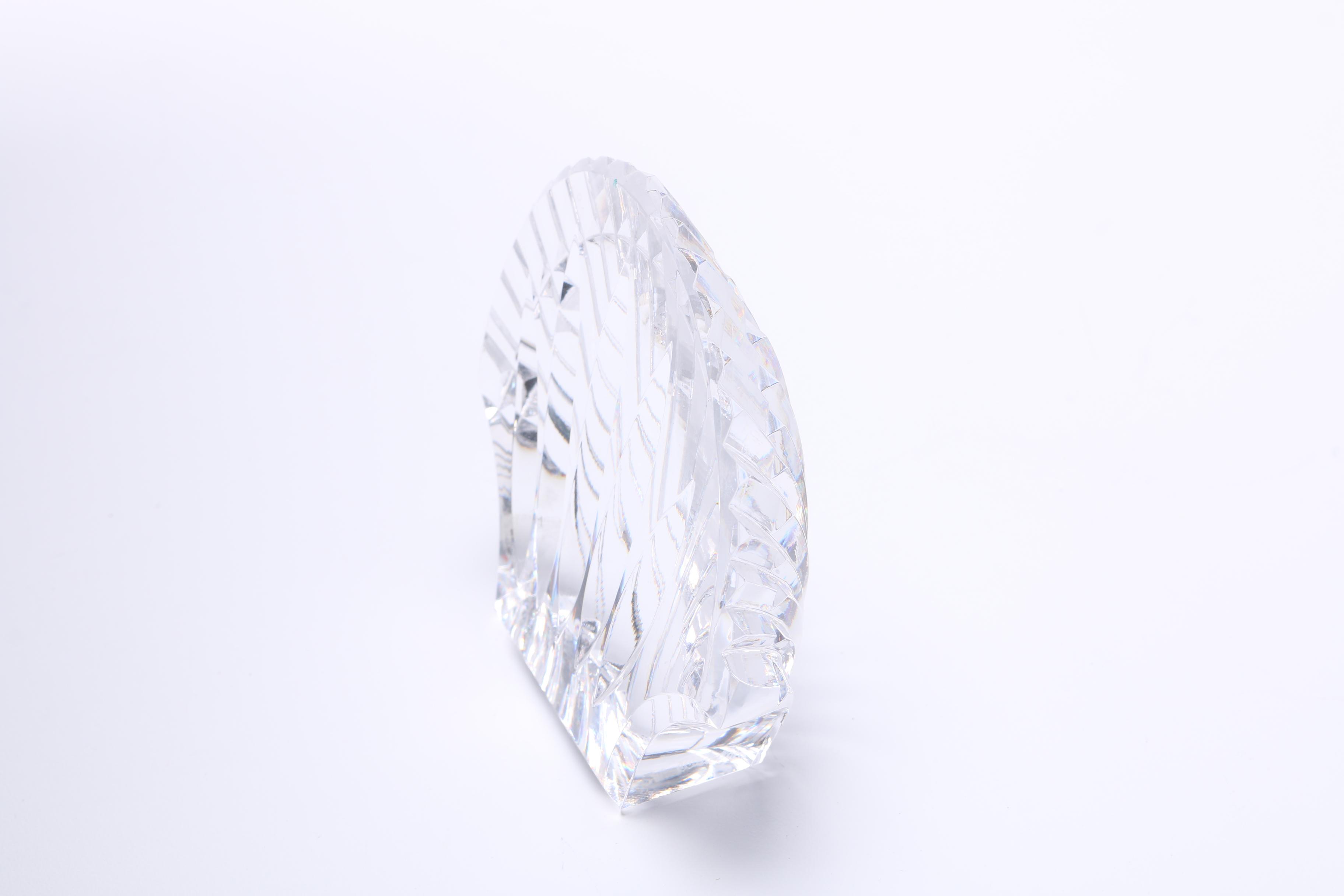 Steuben and Waterford Crystal Paperweights