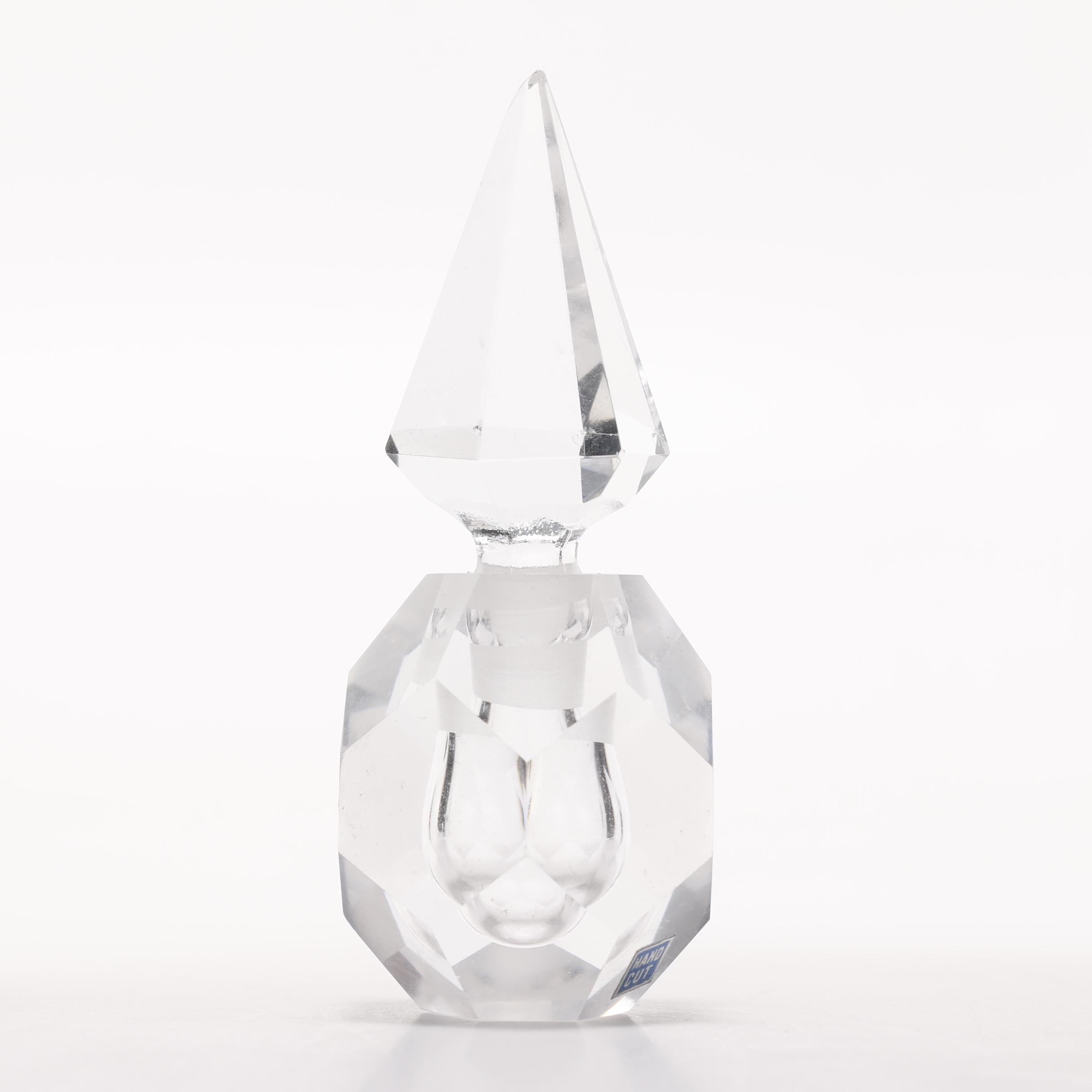 Crystal Cologne Bottles Featuring Irice