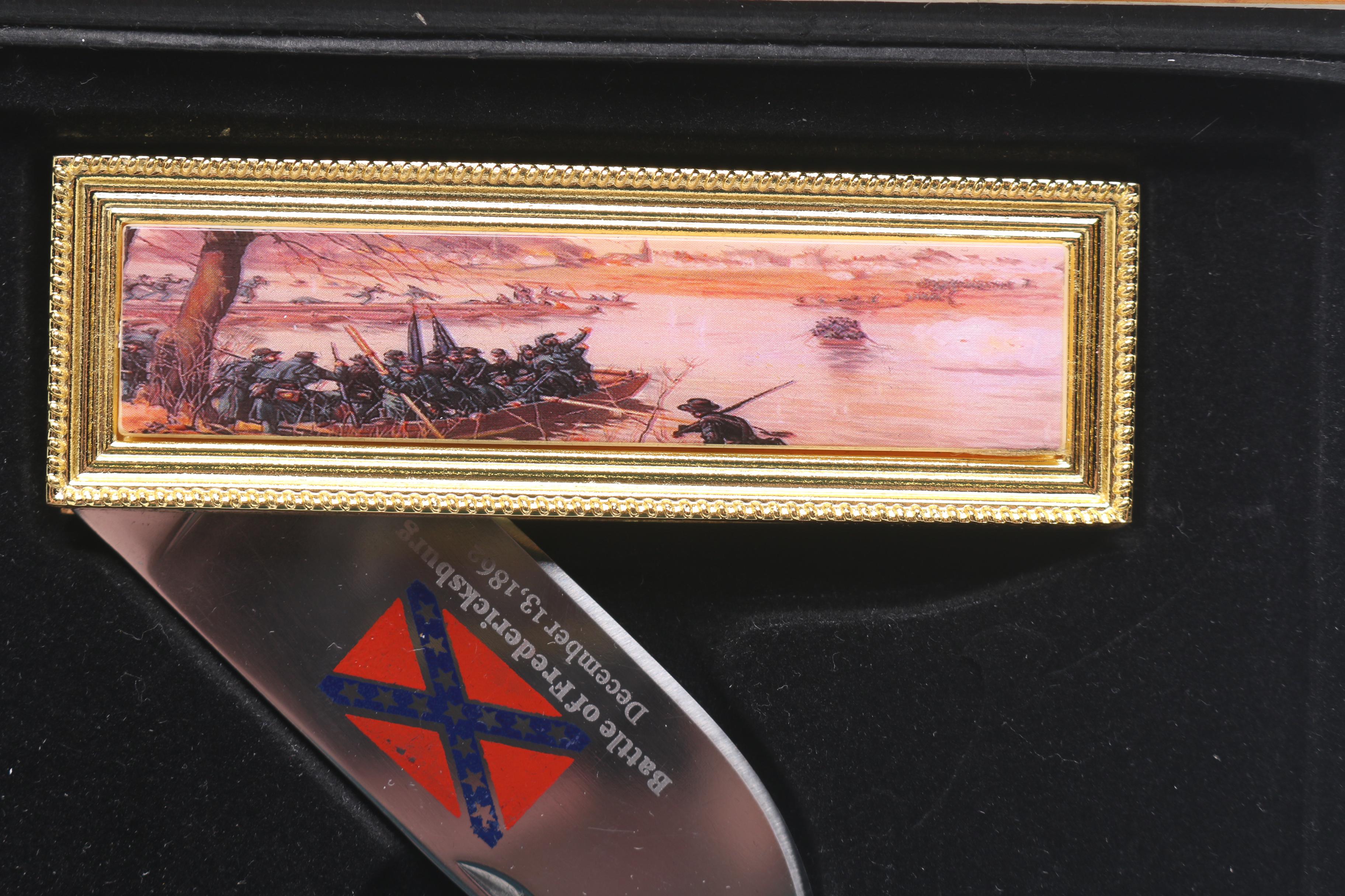 Battle Of Fredericksburg Folding Knife