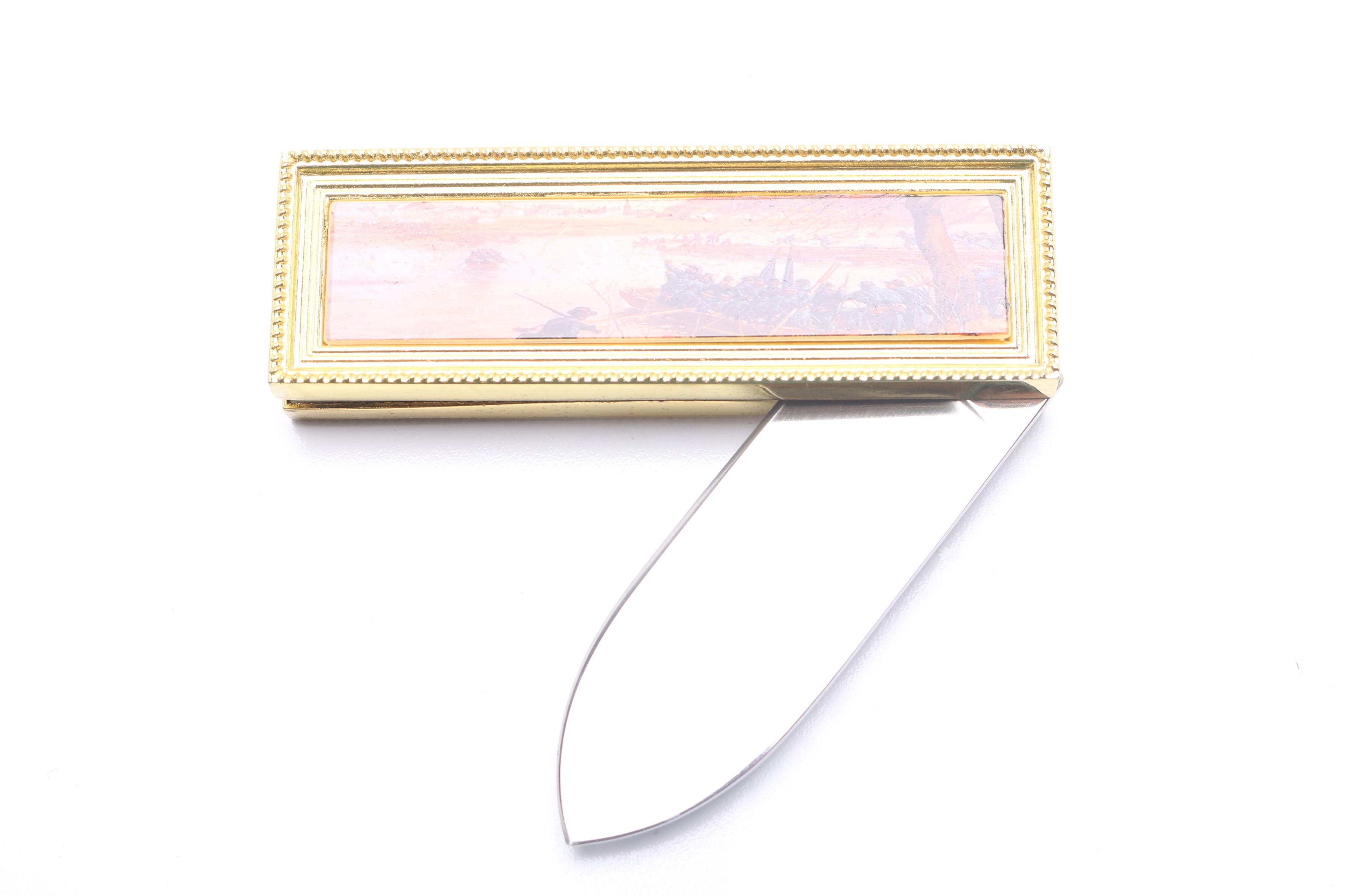 Battle Of Fredericksburg Folding Knife