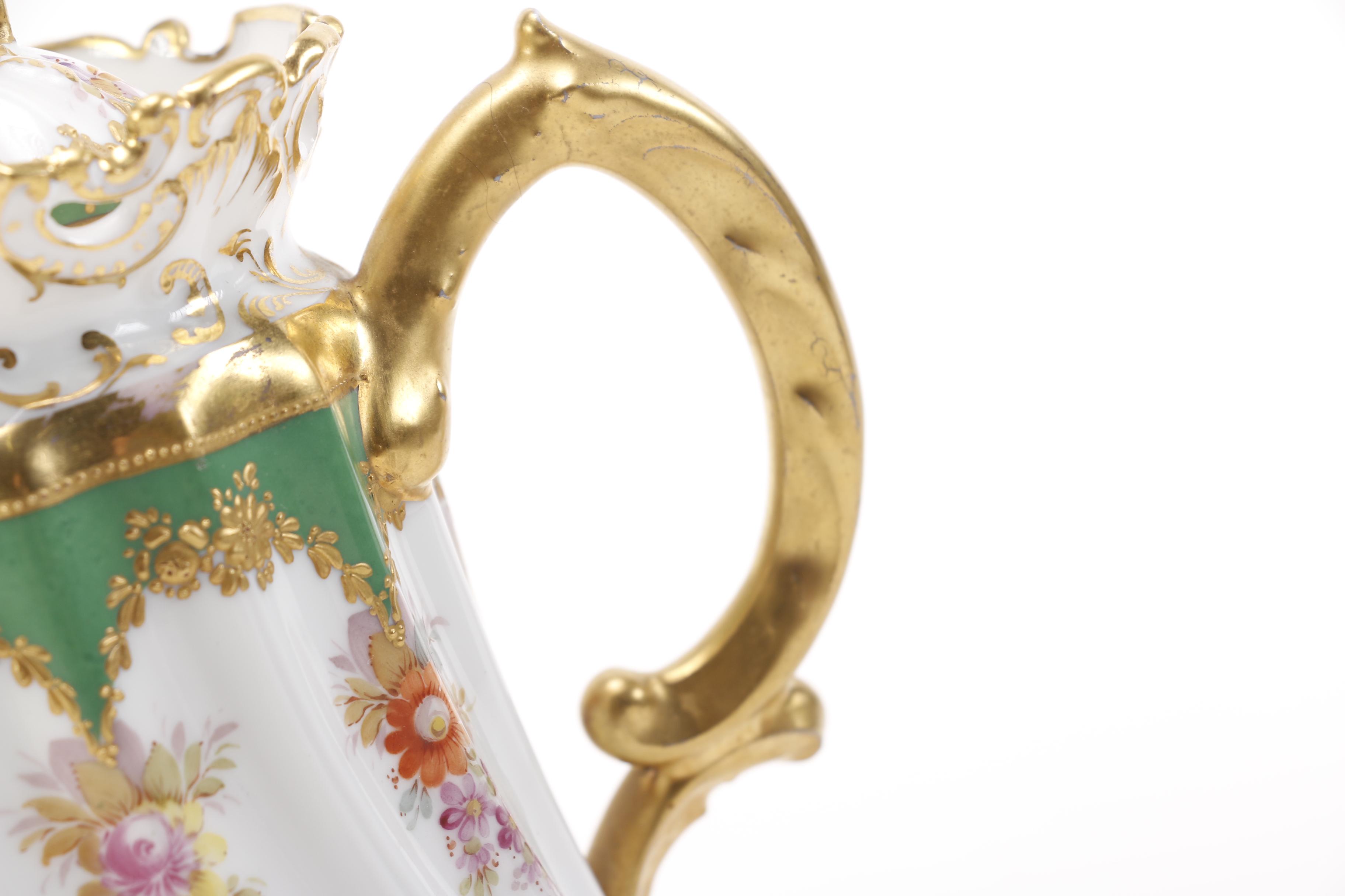 Antique Rosenthal "Pompadour" Coffee Dresden C.1891-1906