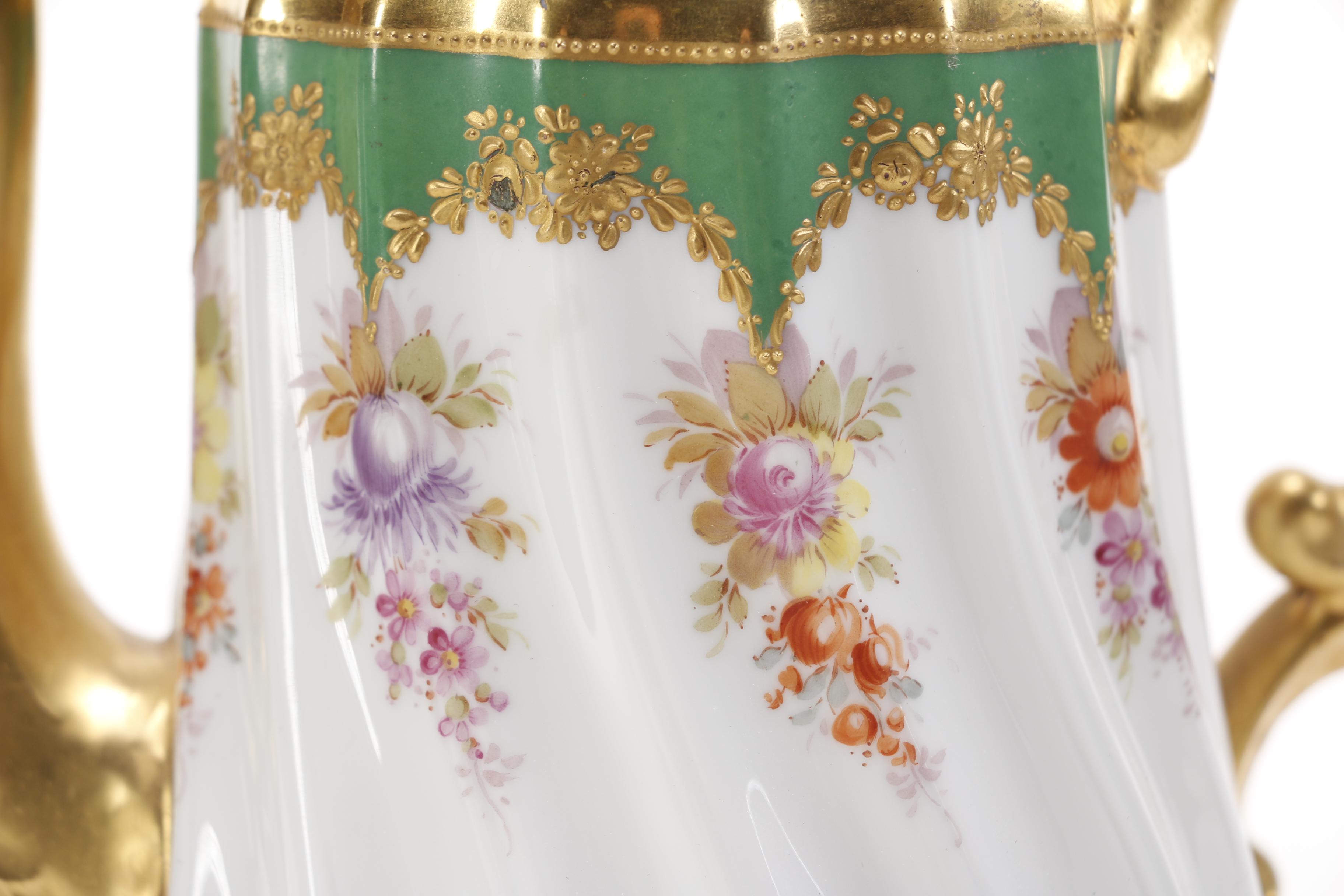 Antique Rosenthal "Pompadour" Coffee Dresden C.1891-1906