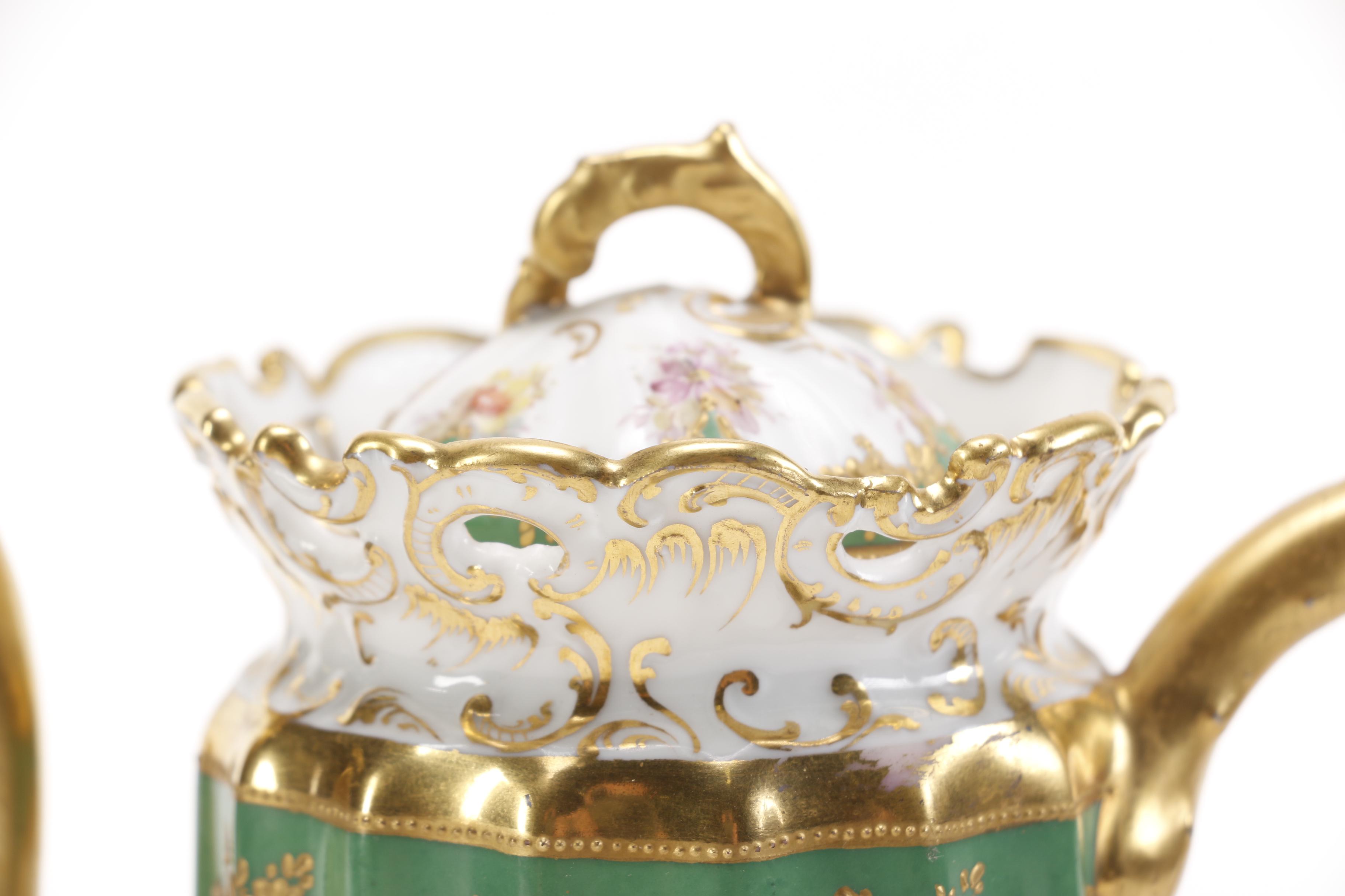 Antique Rosenthal "Pompadour" Coffee Dresden C.1891-1906