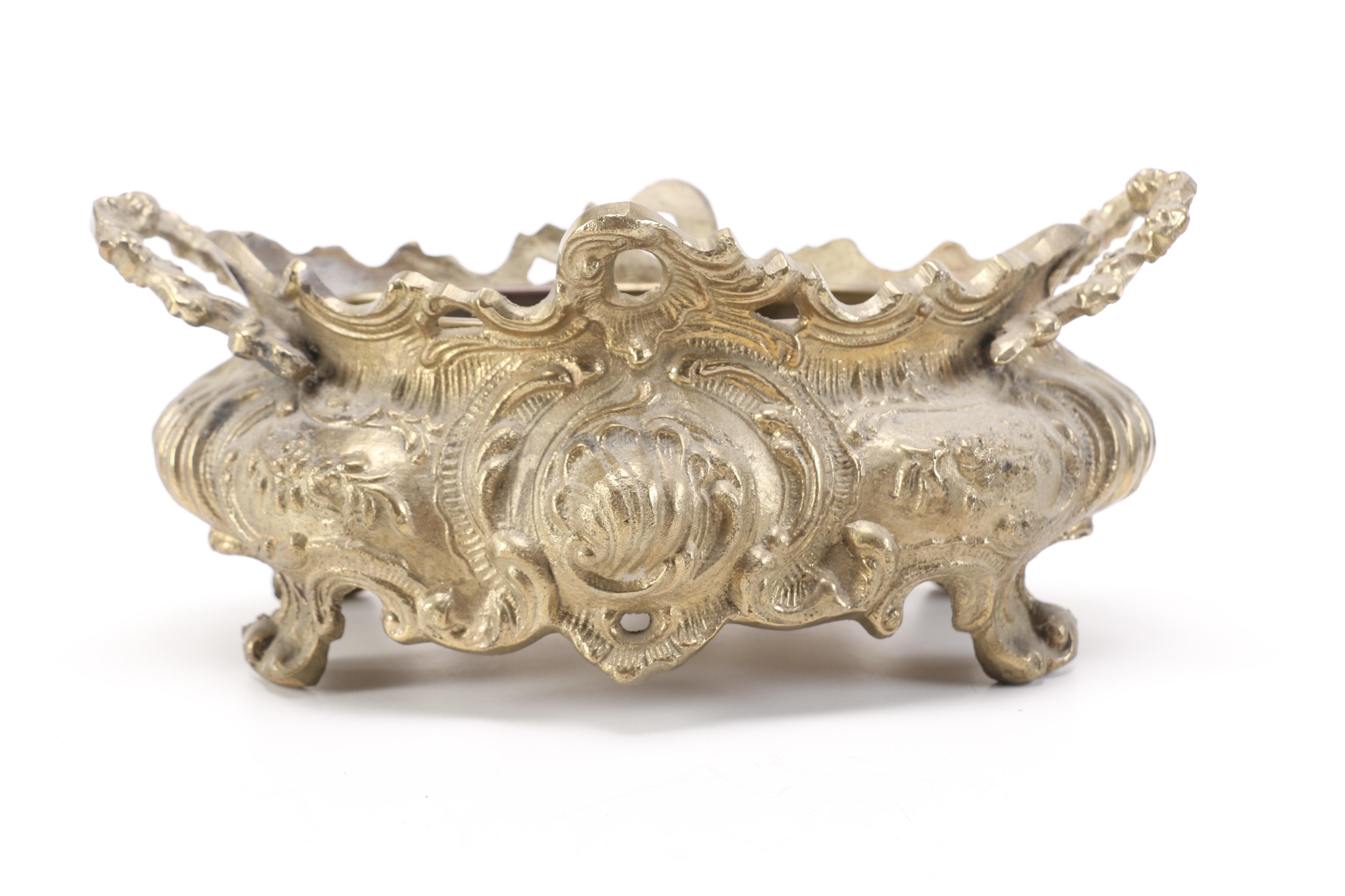 Brass Letter Holder and Display Planter