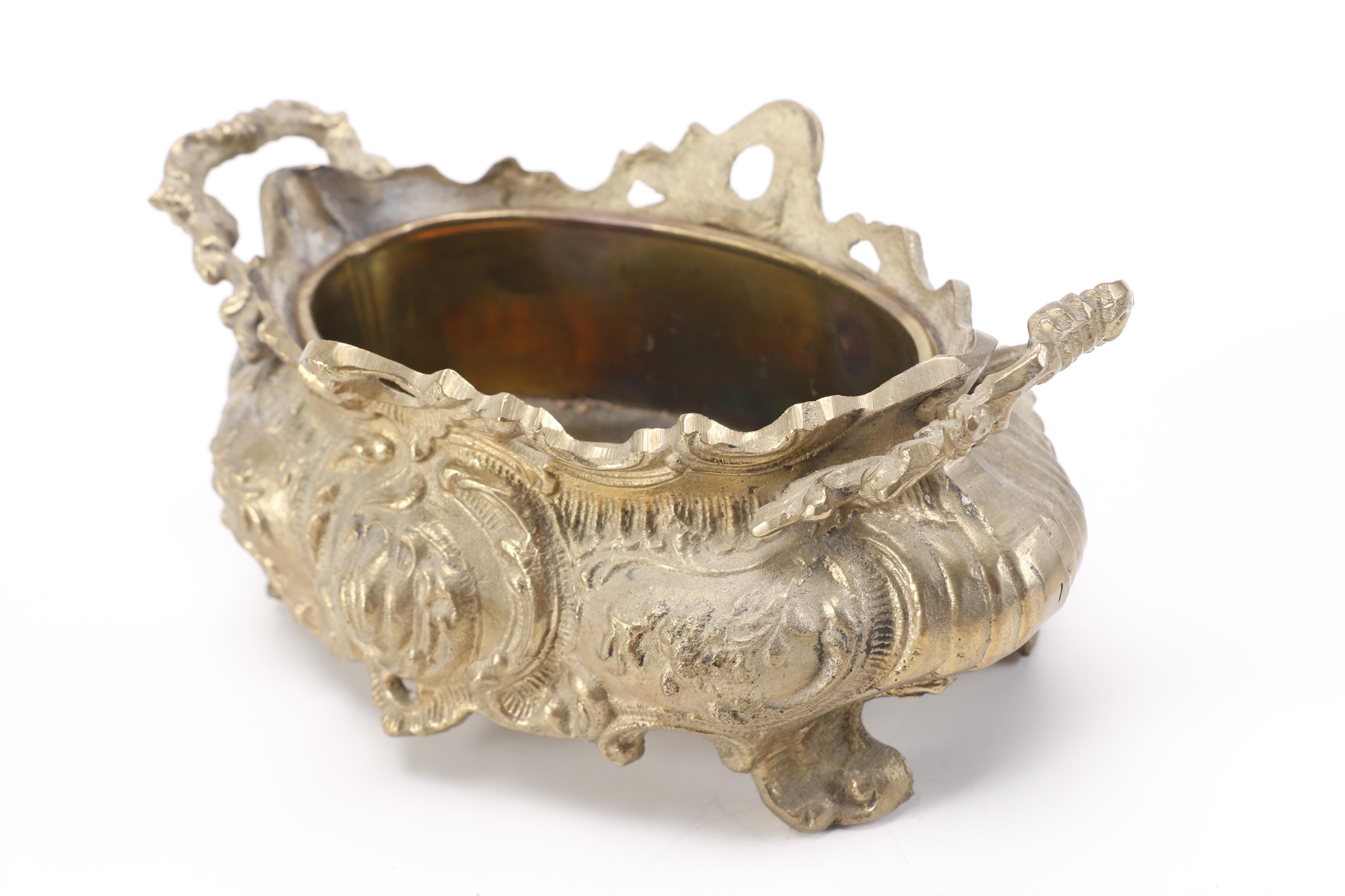 Brass Letter Holder and Display Planter