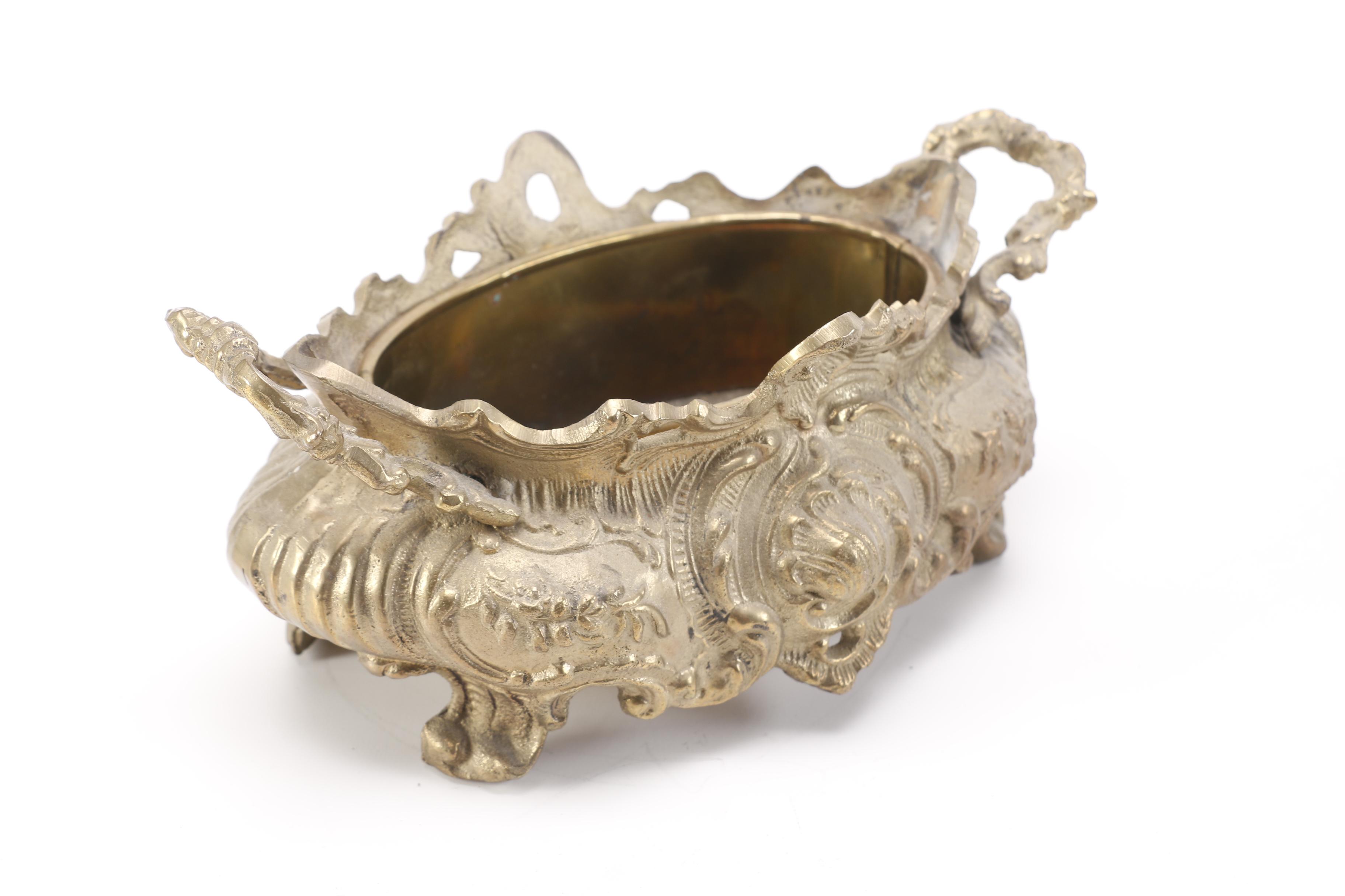 Brass Letter Holder and Display Planter