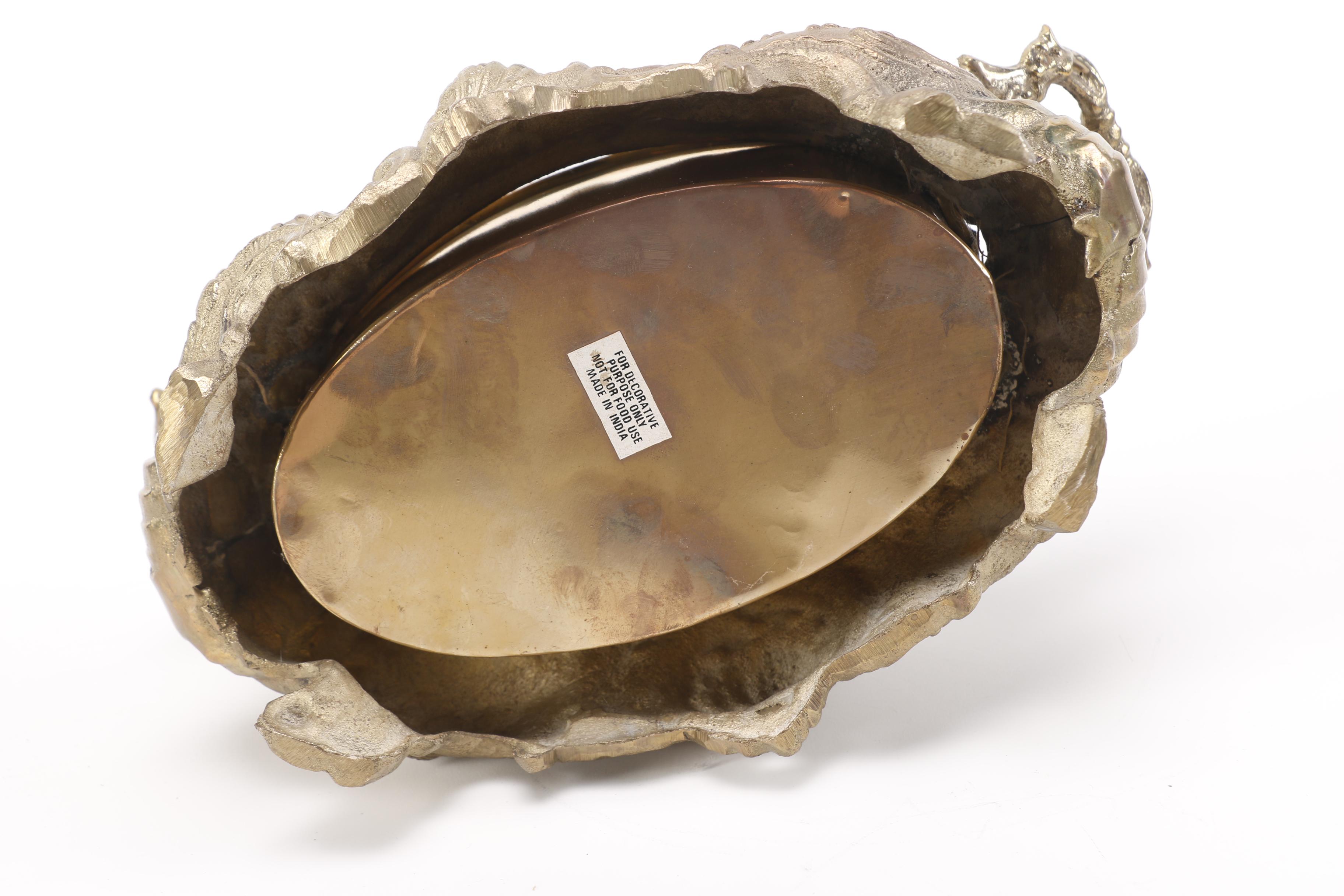 Brass Letter Holder and Display Planter