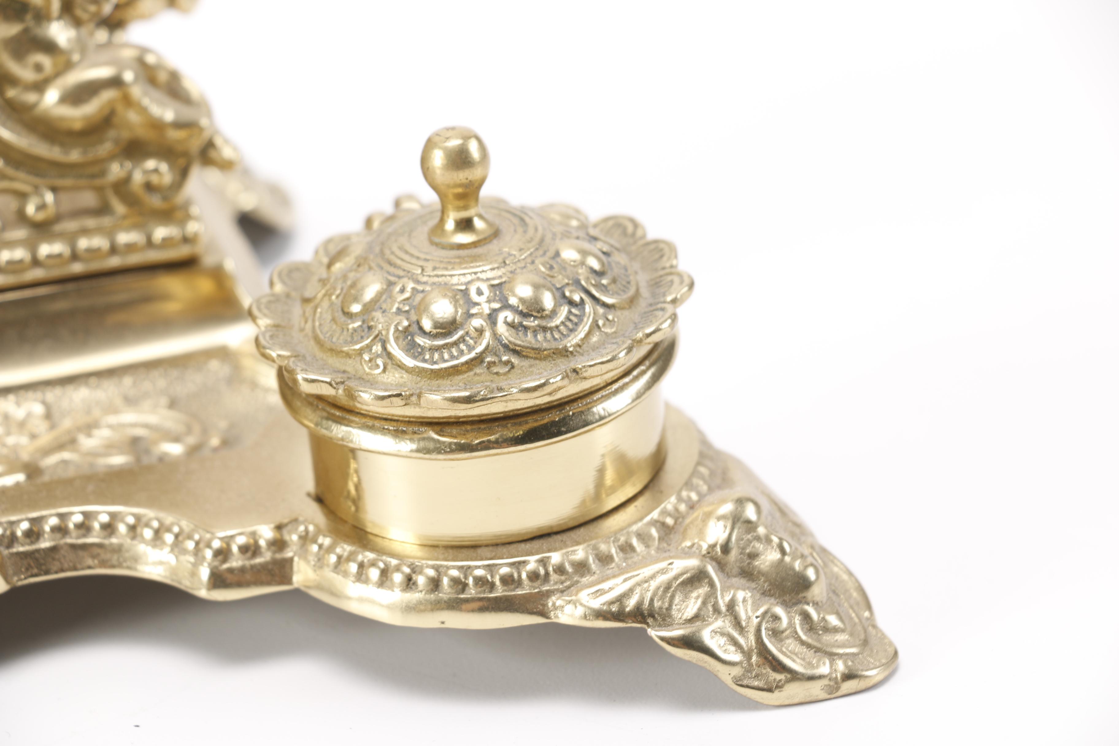 Brass Letter Holder and Display Planter