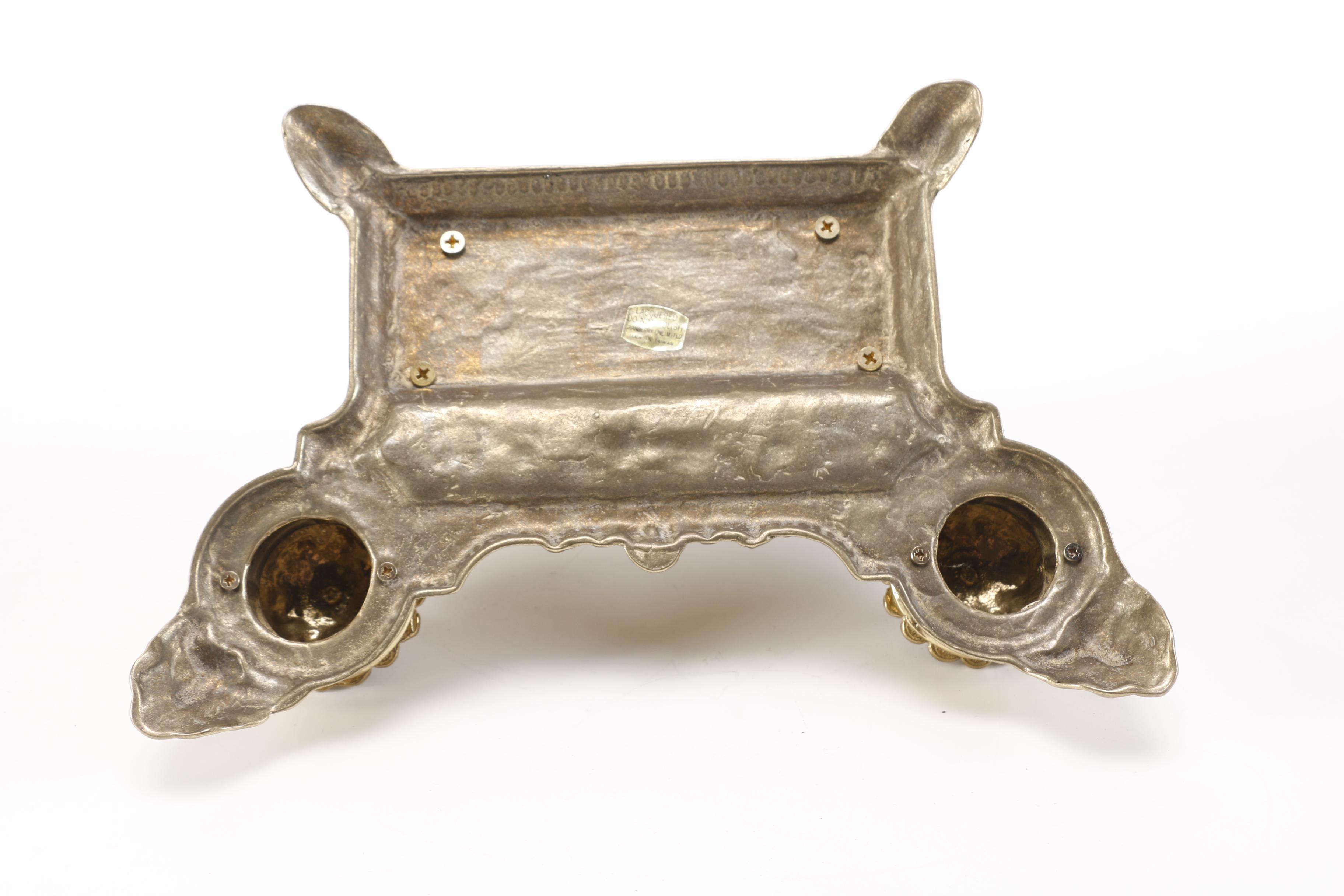 Brass Letter Holder and Display Planter