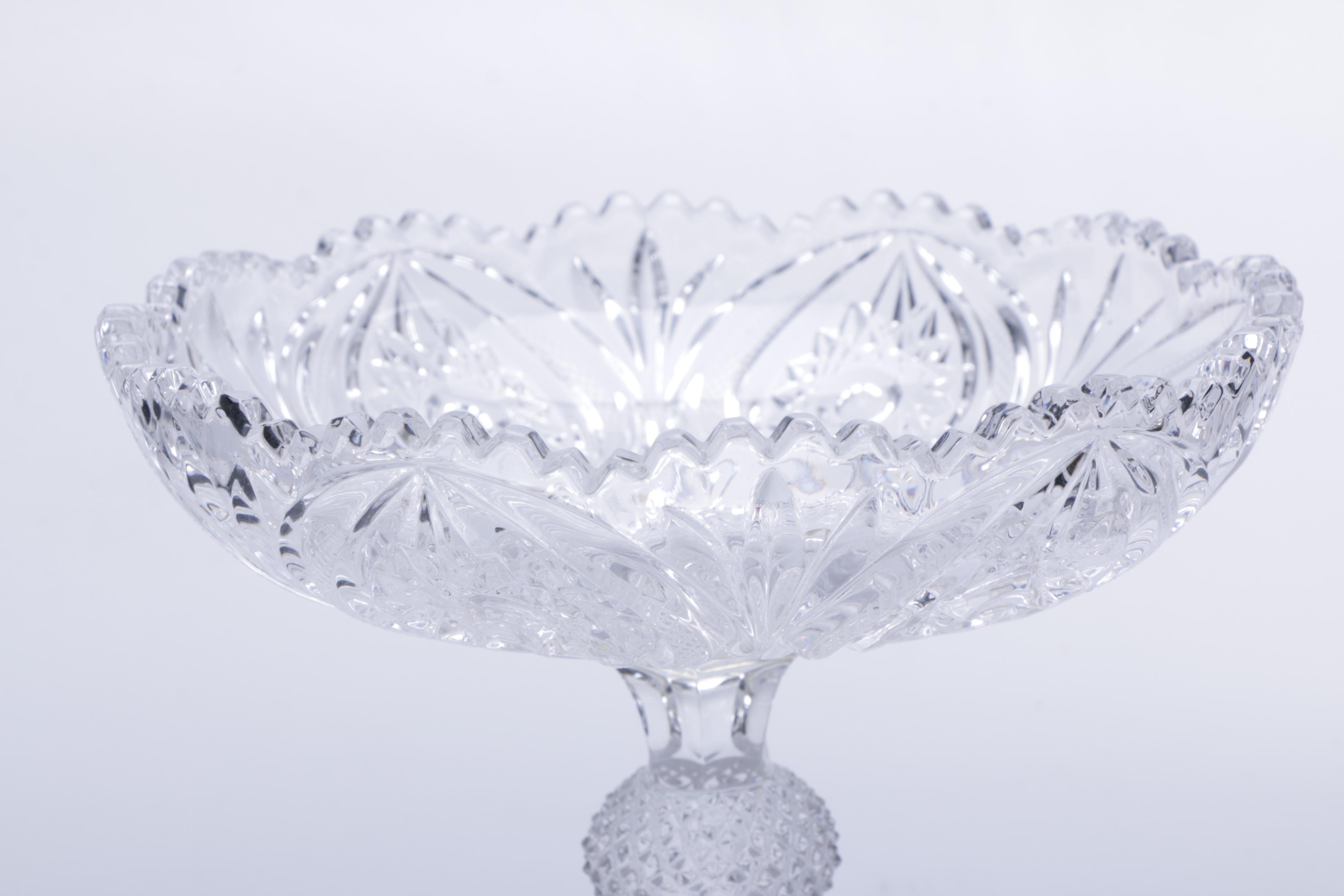 Cut Crystal and Glass Tableware