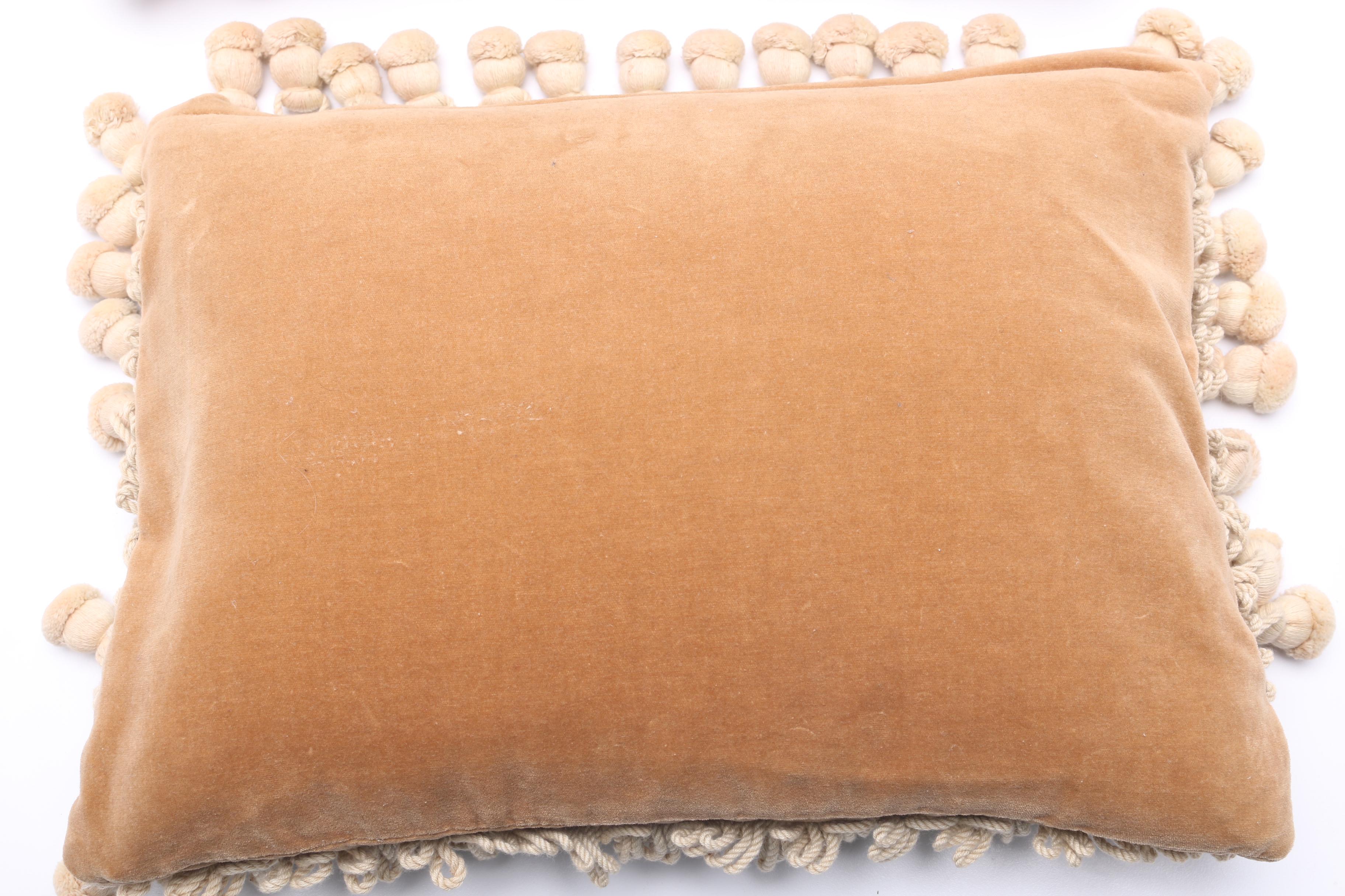 Pair of Aubusson-Style Throw Pillows
