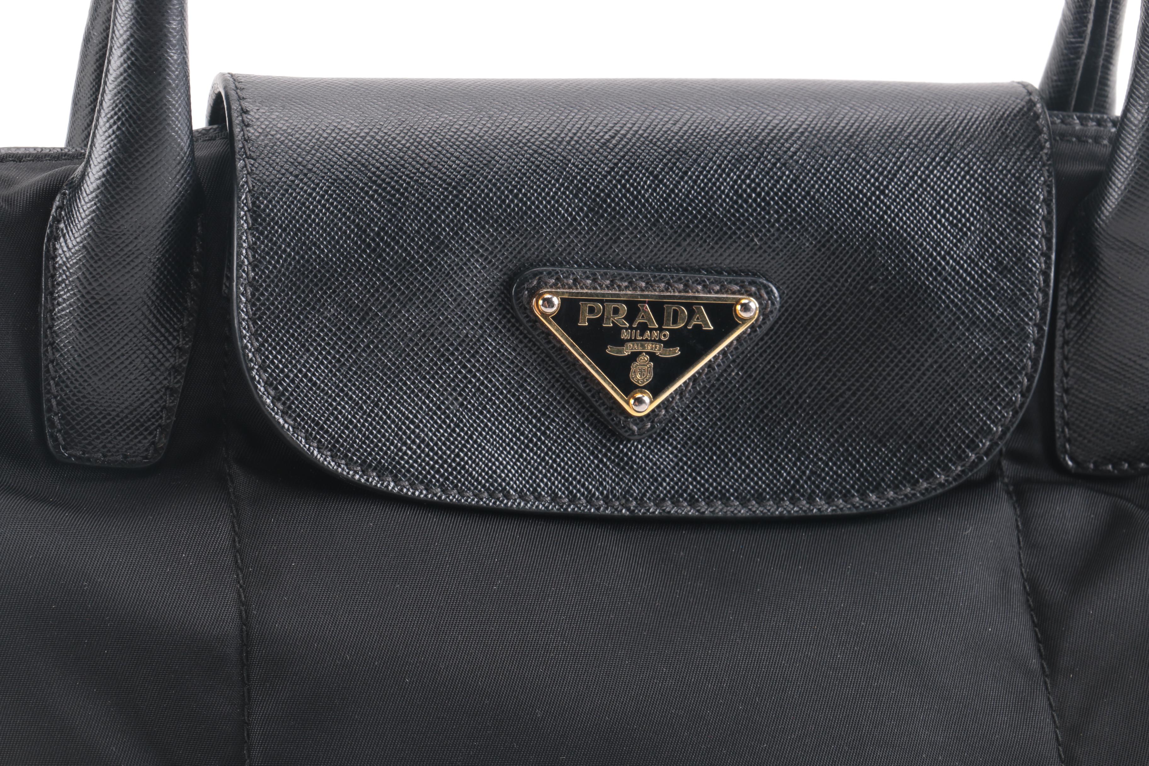Prada Black Satchel Handbag