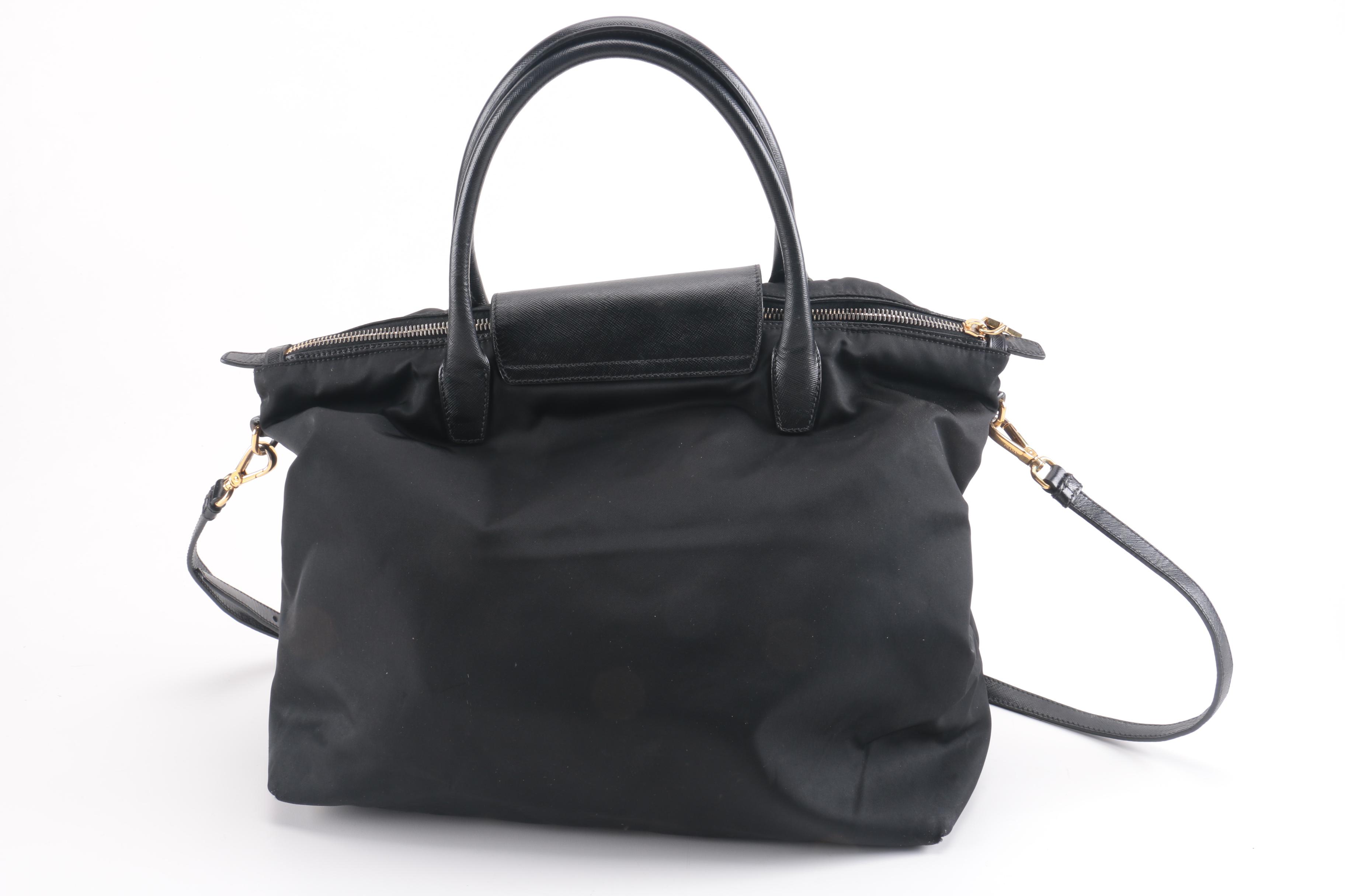 Prada Black Satchel Handbag