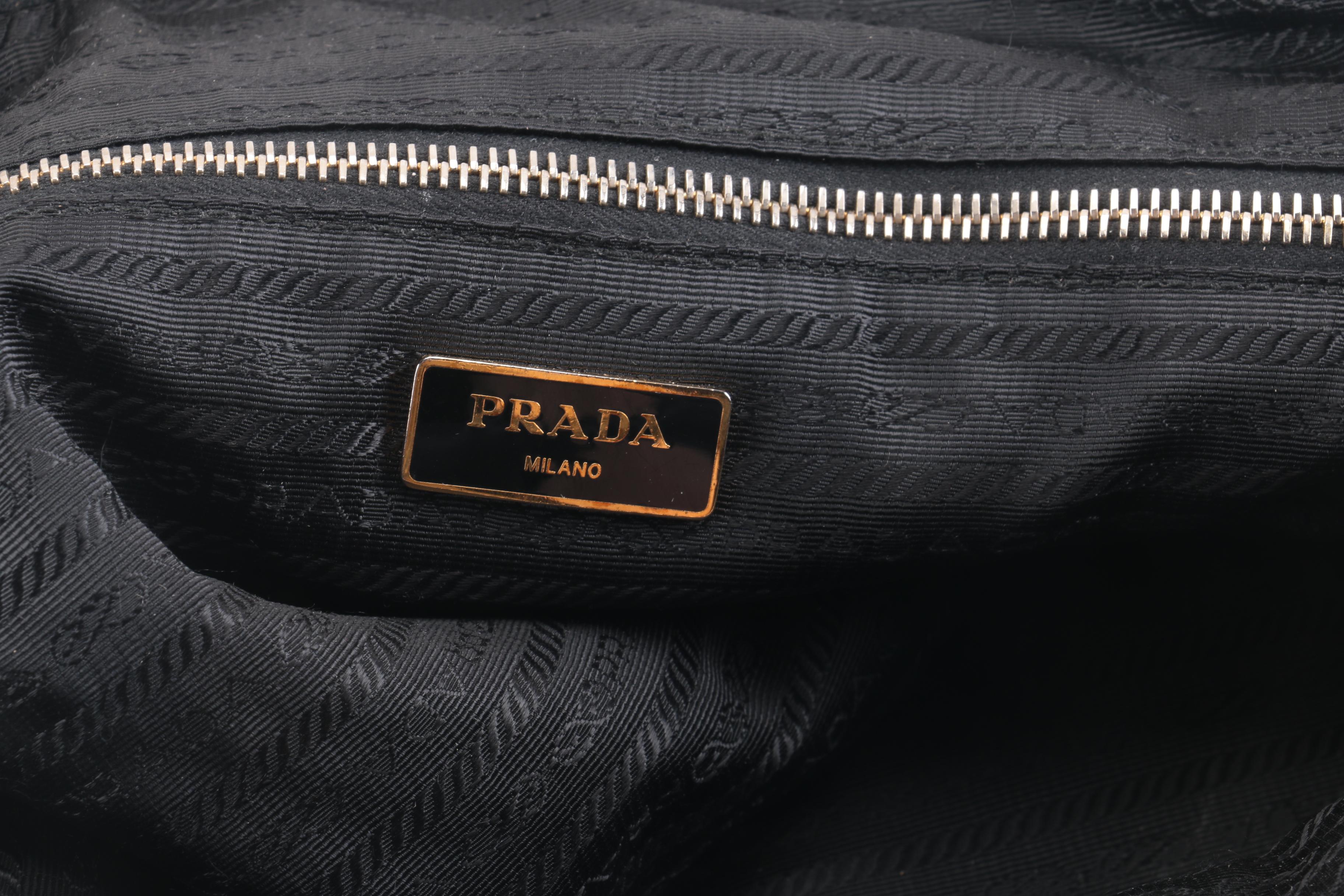 Prada Black Satchel Handbag