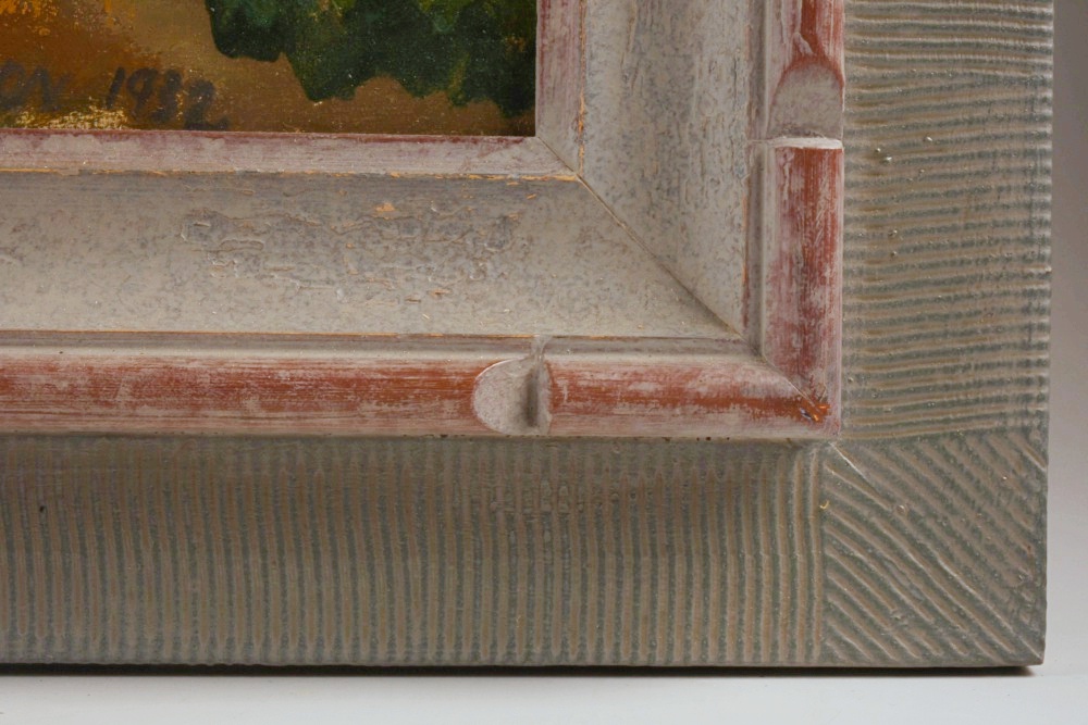 "Aquaduct" Original Painting by Edgar Yaeger (1904-1997)