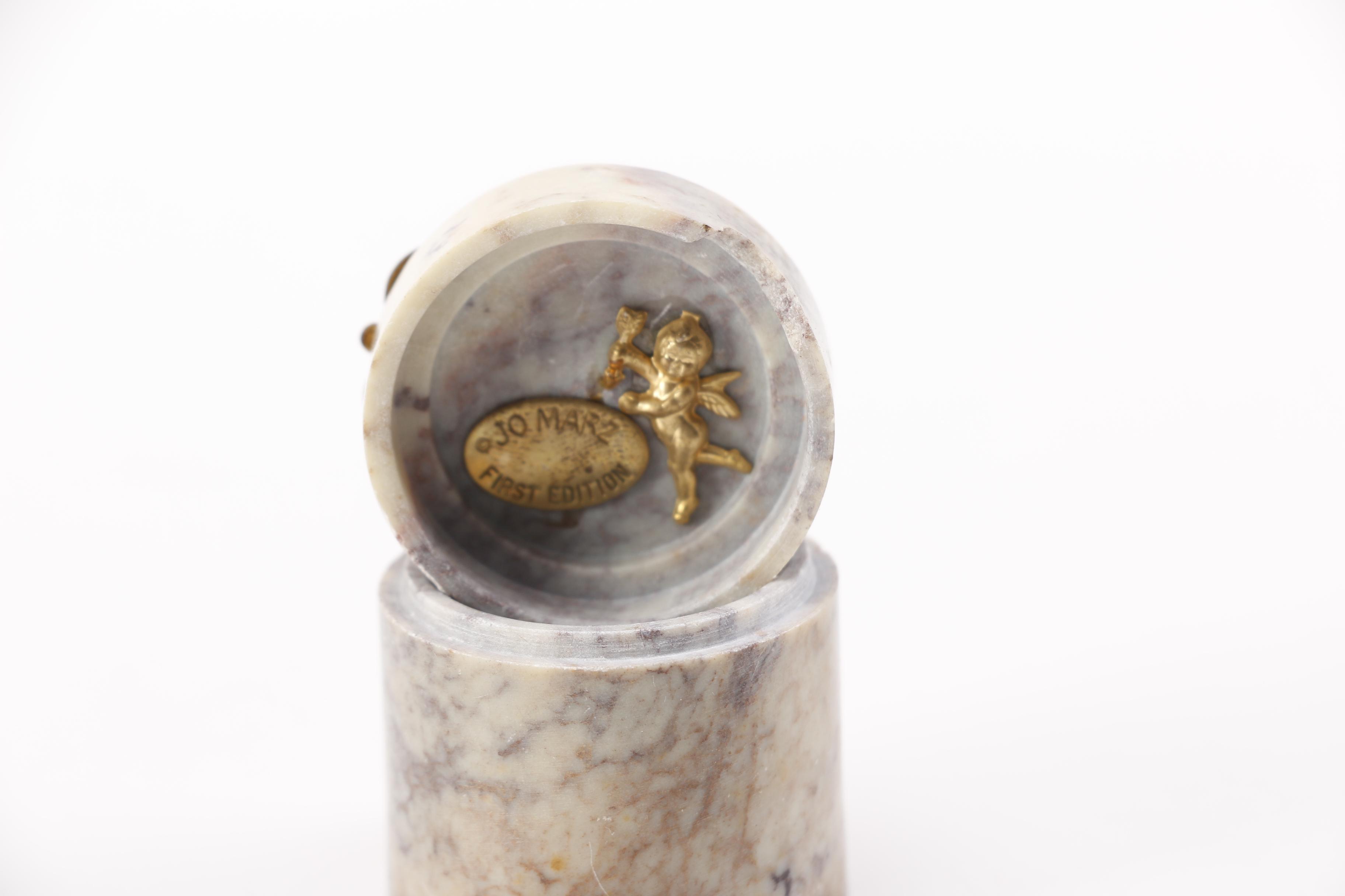 Porcelain Vase, Plate, and Powder Box