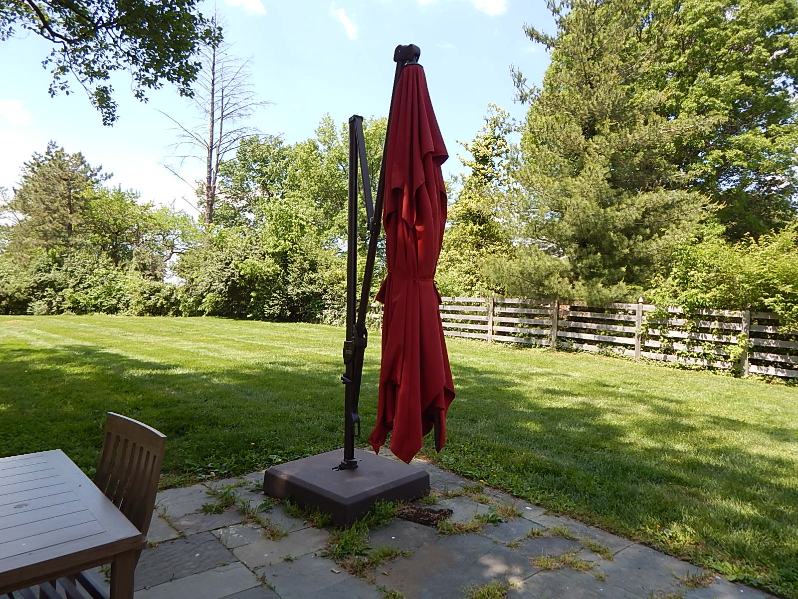 Obravia Red Patio Shade Umbrella