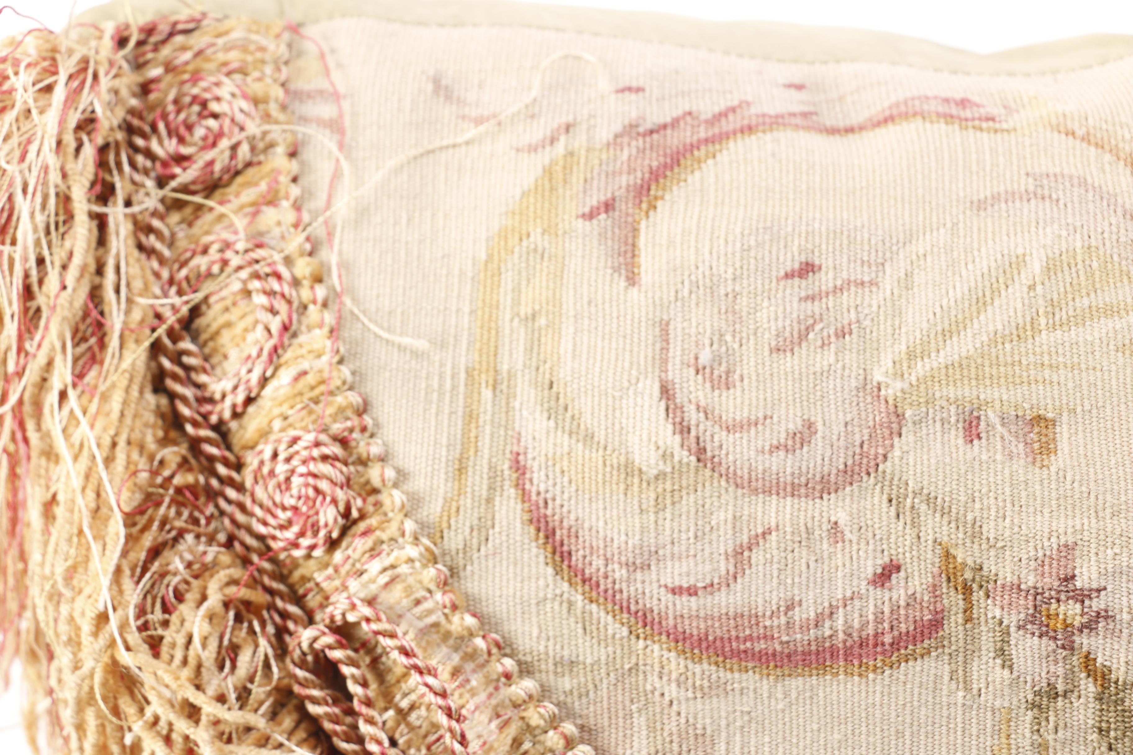 Aubusson-Style Accent Pillow