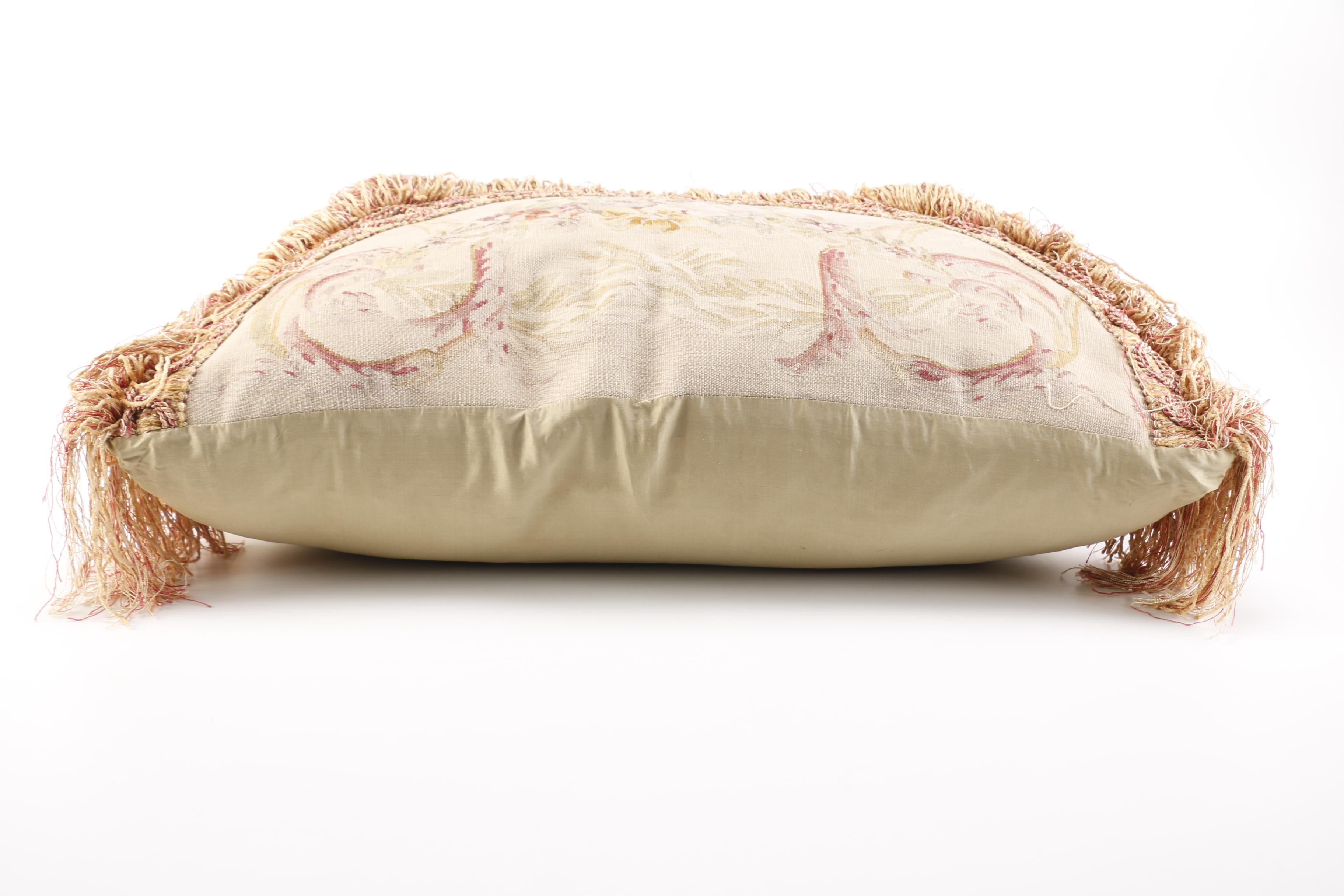 Aubusson-Style Accent Pillow
