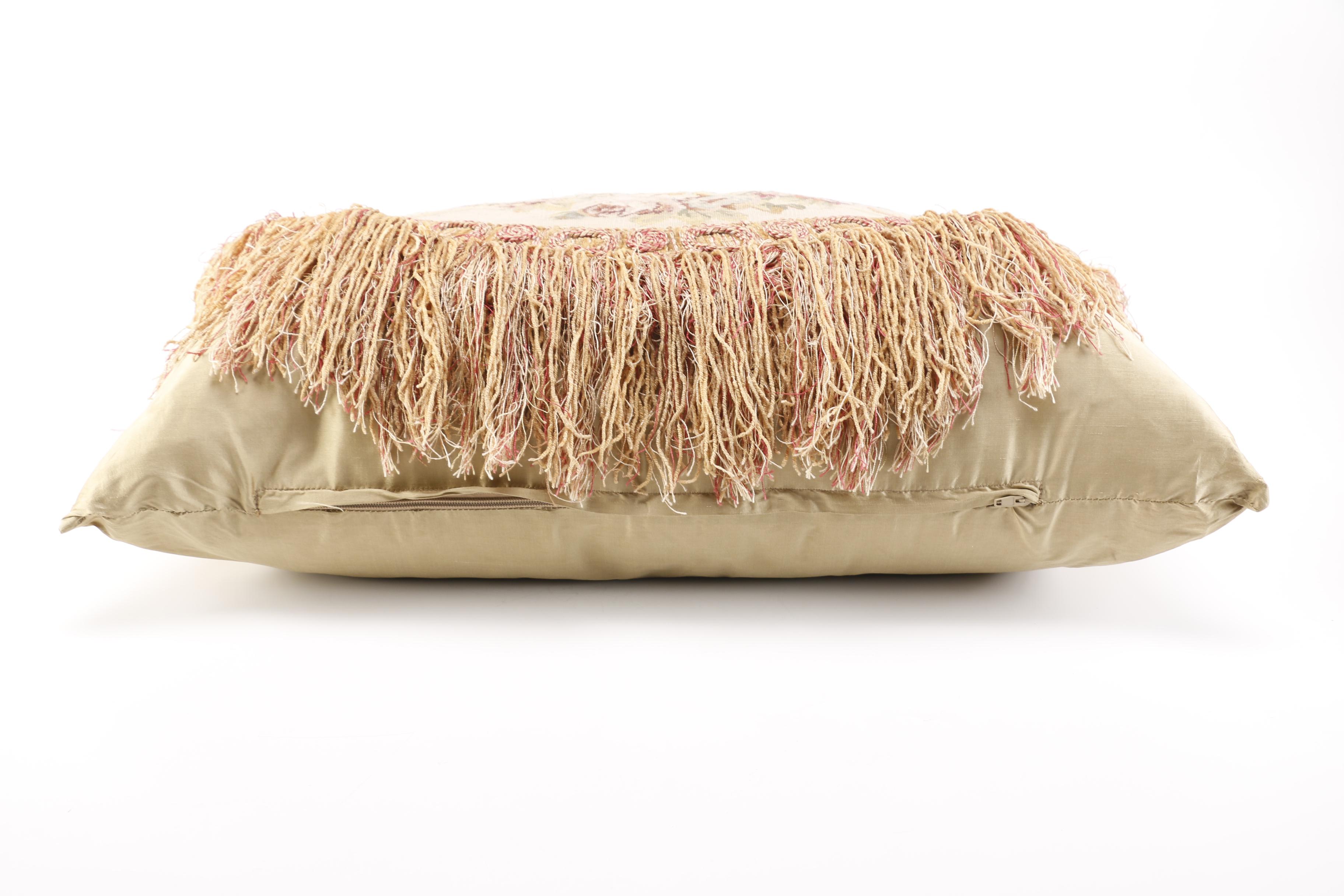 Aubusson-Style Accent Pillow