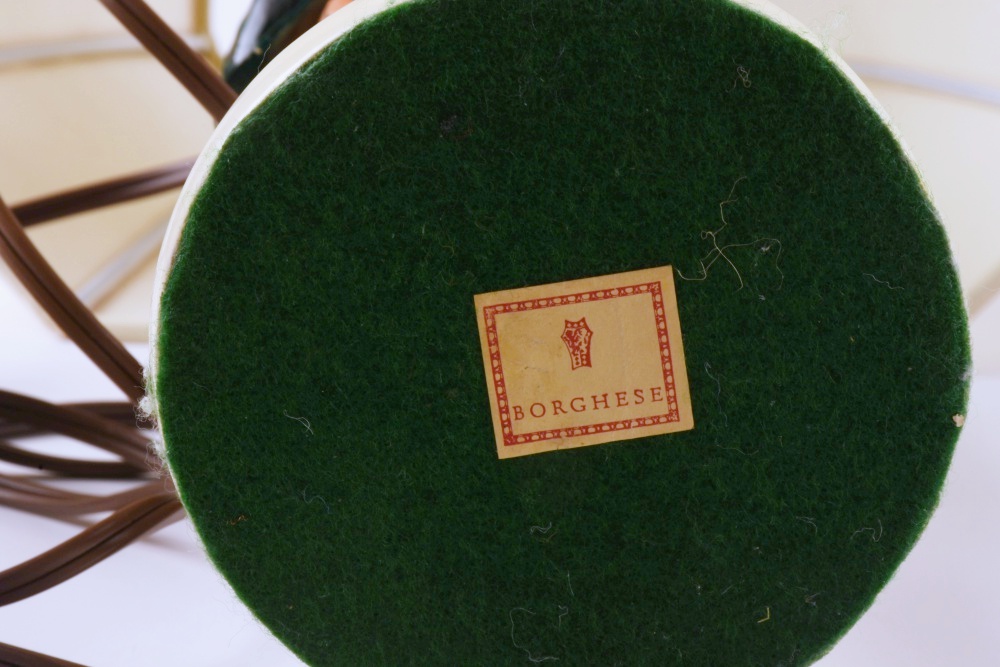 Vintage Italian Borghese Figural Table Lamps