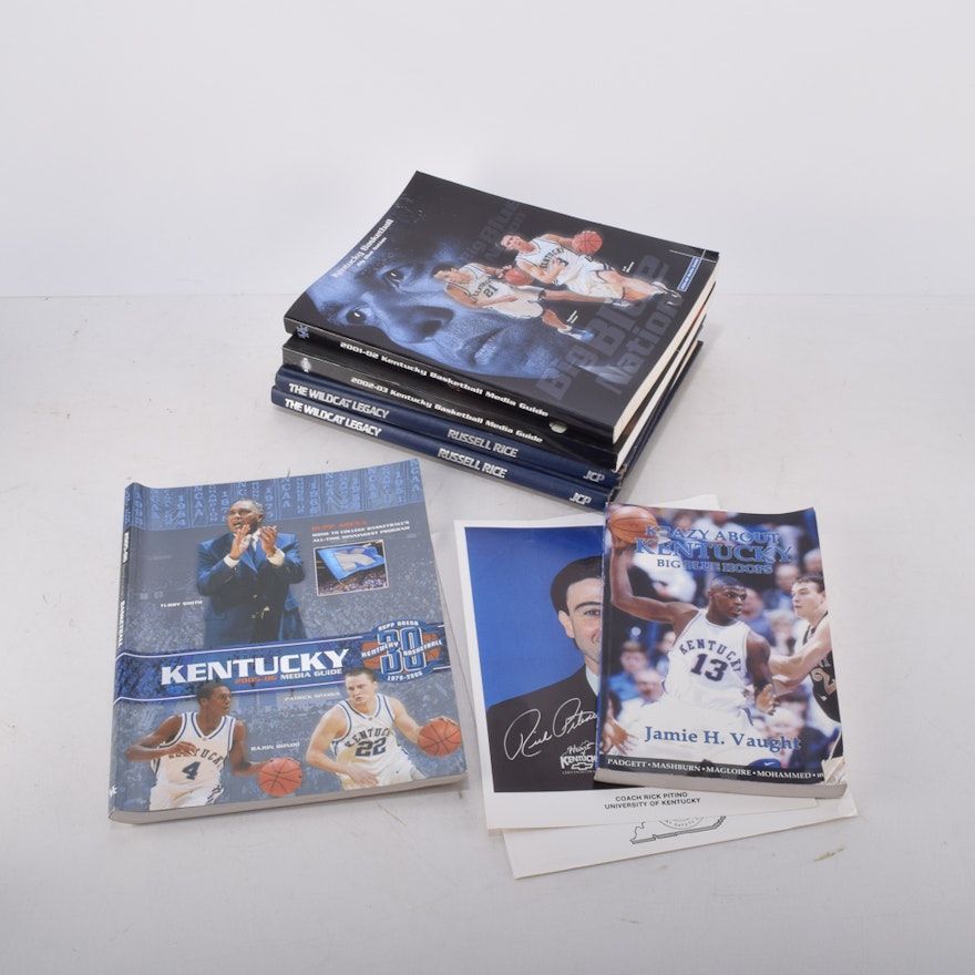 Books and Yearbooks Related to University of Kentucky Men's Basketball