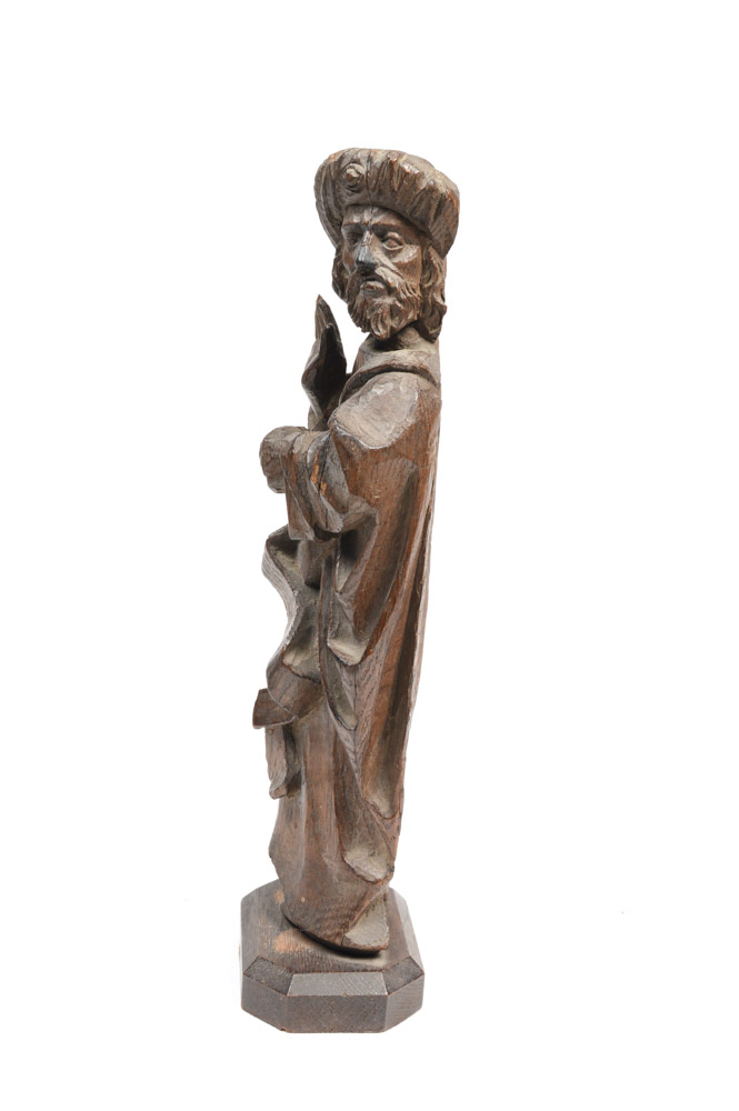 Antique Carved Wooden Figurine
