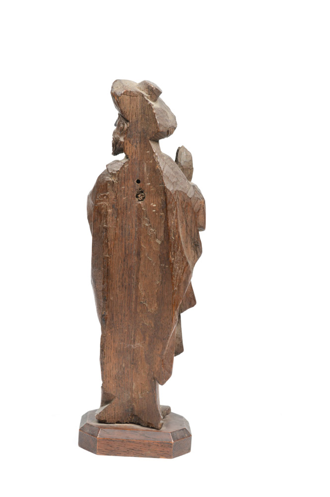 Antique Carved Wooden Figurine
