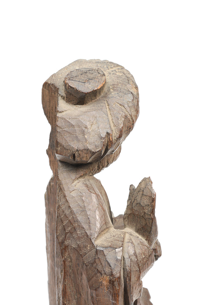 Antique Carved Wooden Figurine