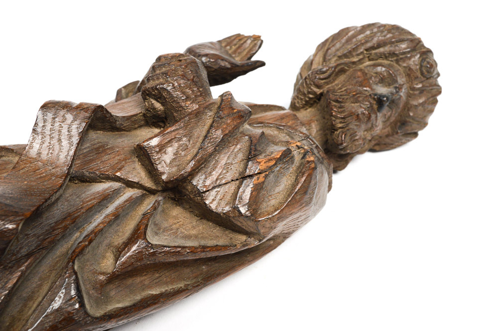 Antique Carved Wooden Figurine