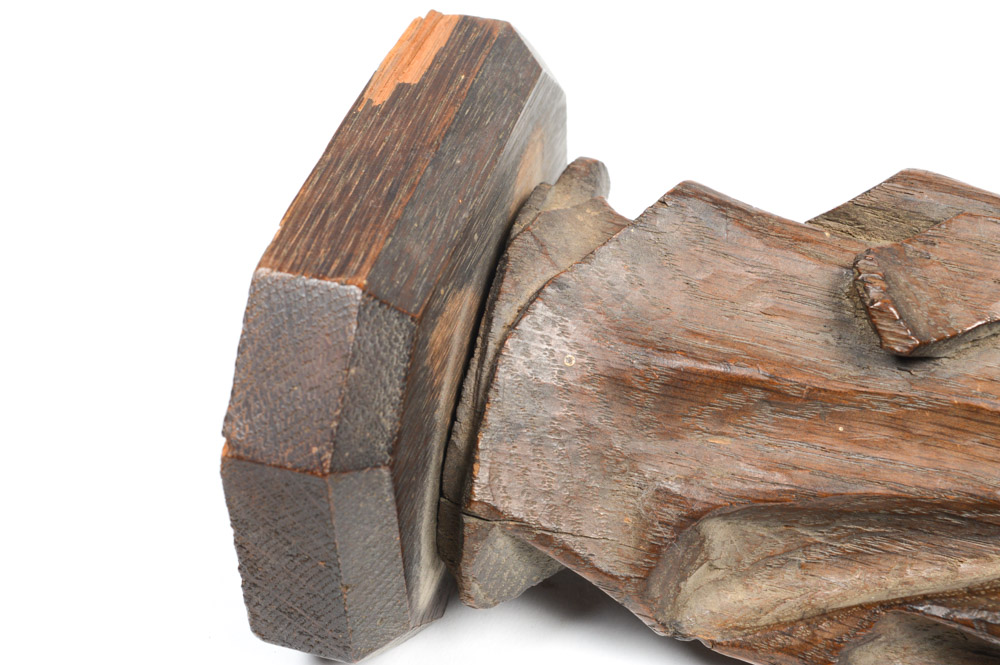 Antique Carved Wooden Figurine