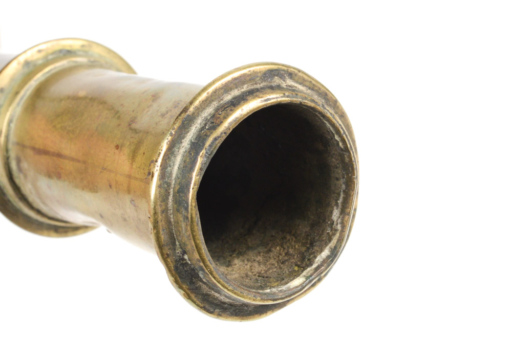 Five Antique Metal Candlesticks