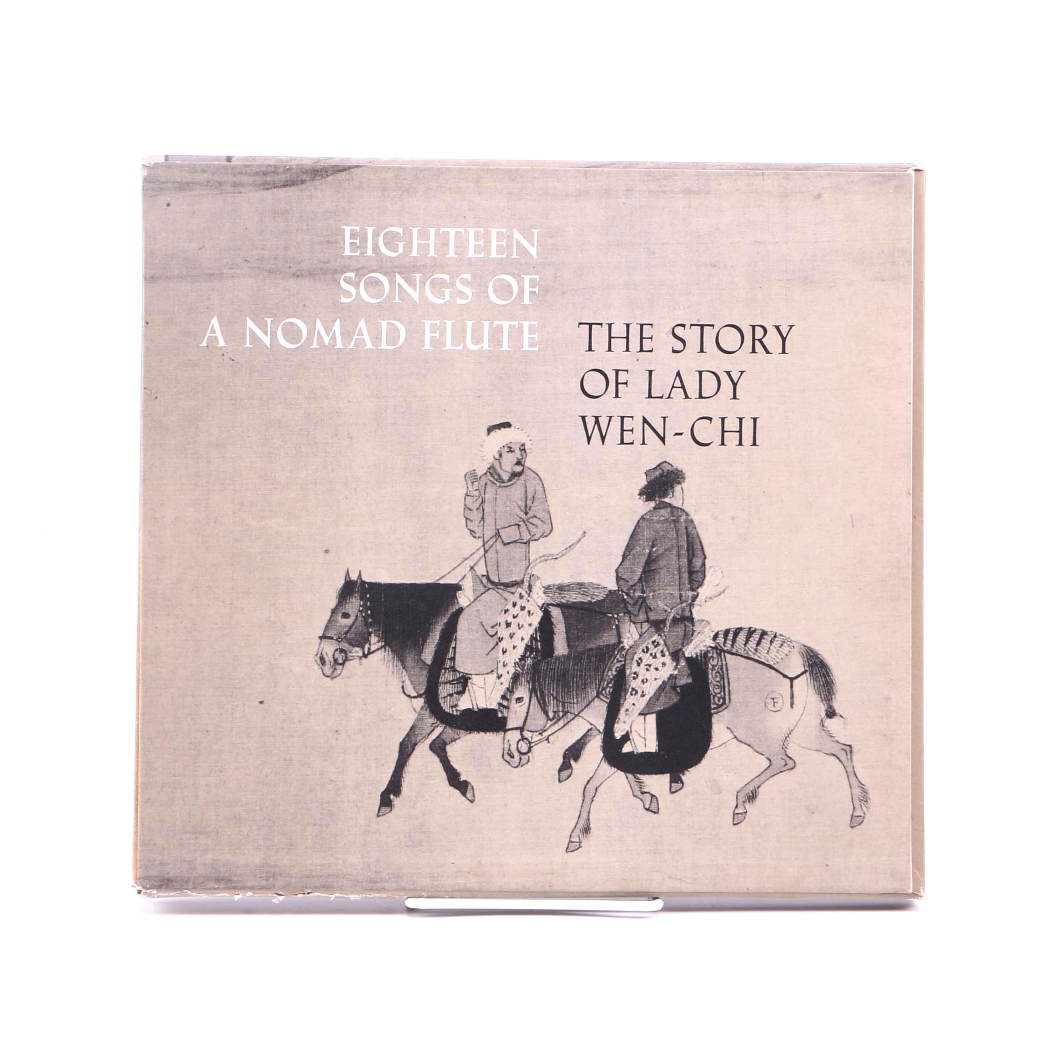 1974 "Eighteen Songs of a Nomad Flute: The Story of Lady Wen-Chi" by Robert A. Rorex and Wen Fong