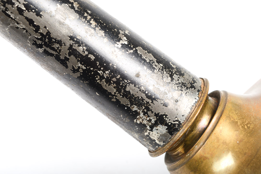 Five Antique Metal Candlesticks