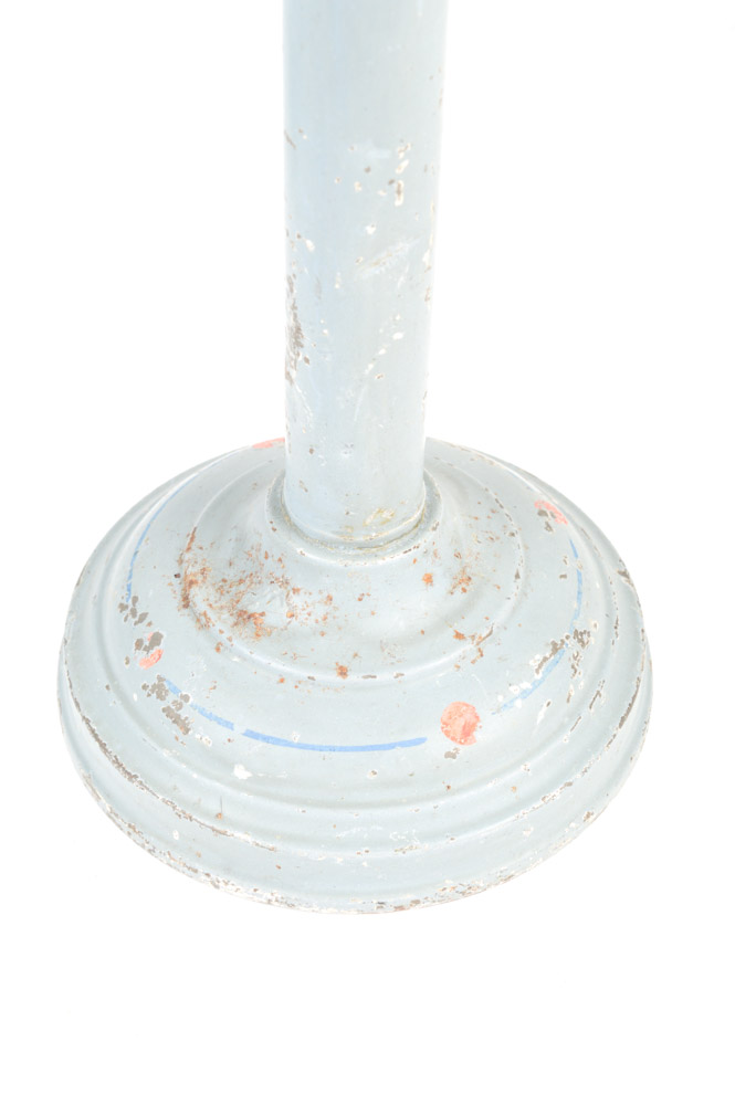 Five Antique Metal Candlesticks