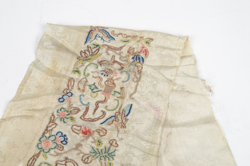 Antique Chinese Silk Embroidery