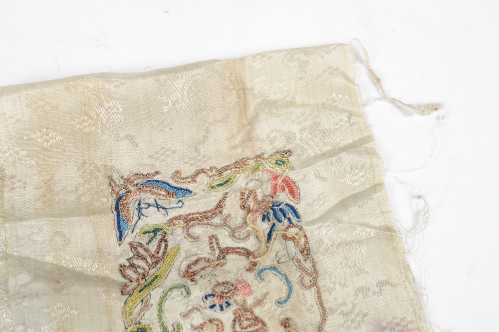 Antique Chinese Silk Embroidery