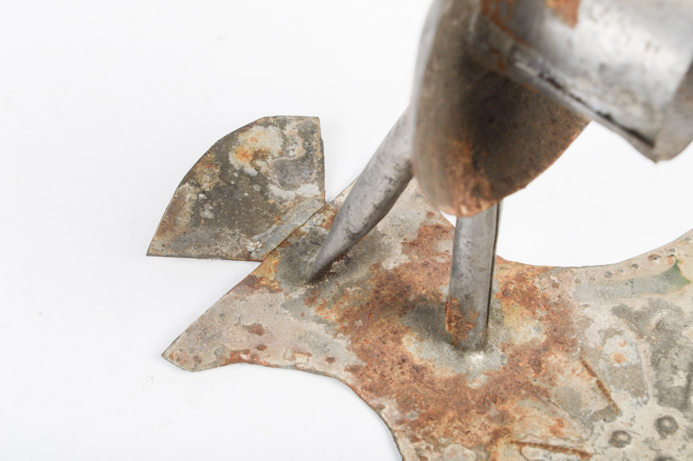 Pair of Antique Southwestern Metal Sconces