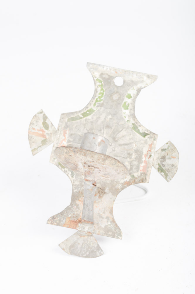 Pair of Antique Southwestern Metal Sconces