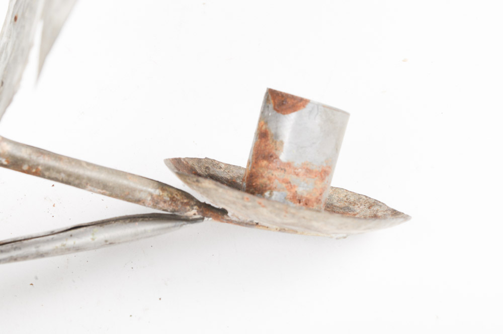 Pair of Antique Southwestern Metal Sconces