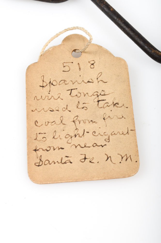 Antique Southwestern Metal Tongs